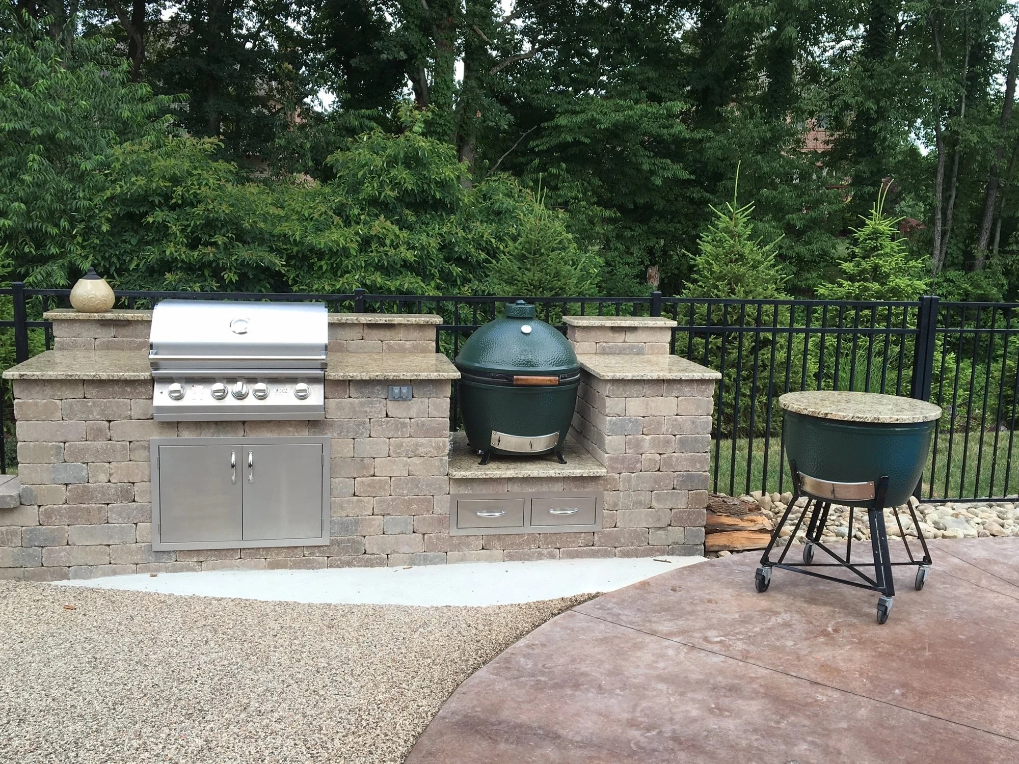 Outdoor Kitchen Island — Big Green Egg Forum