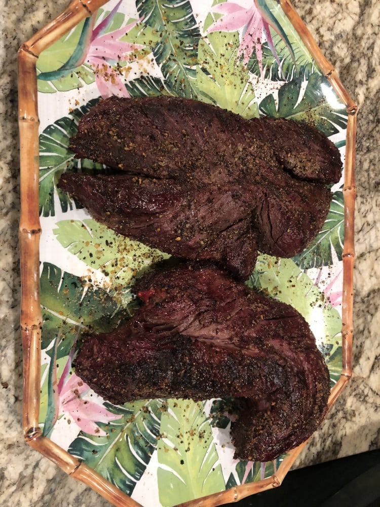 Sous Vide Hanger Steak — Big Green Egg EGGhead Forum The Ultimate