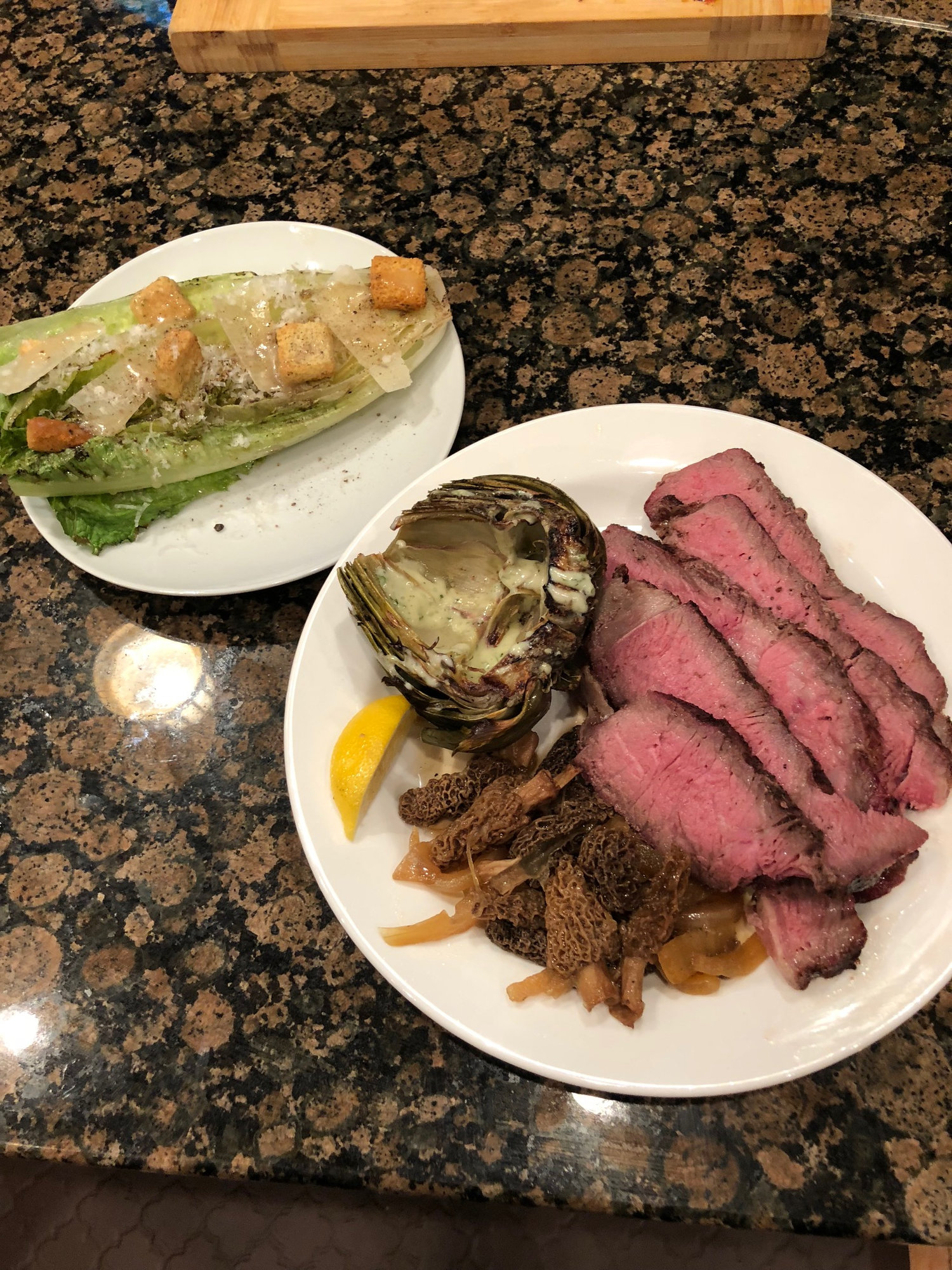 Costco Tomahawks & Grilled Artichokes — Big Green Egg Forum