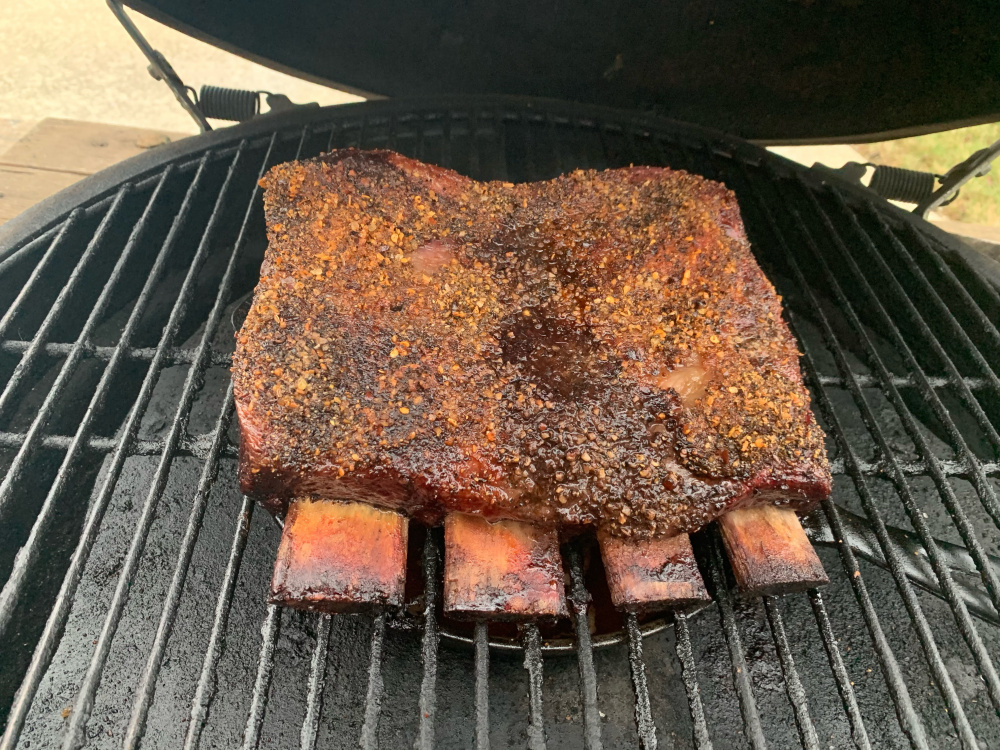 Beef Ribs on BGE (First time) — Big Green Egg Forum
