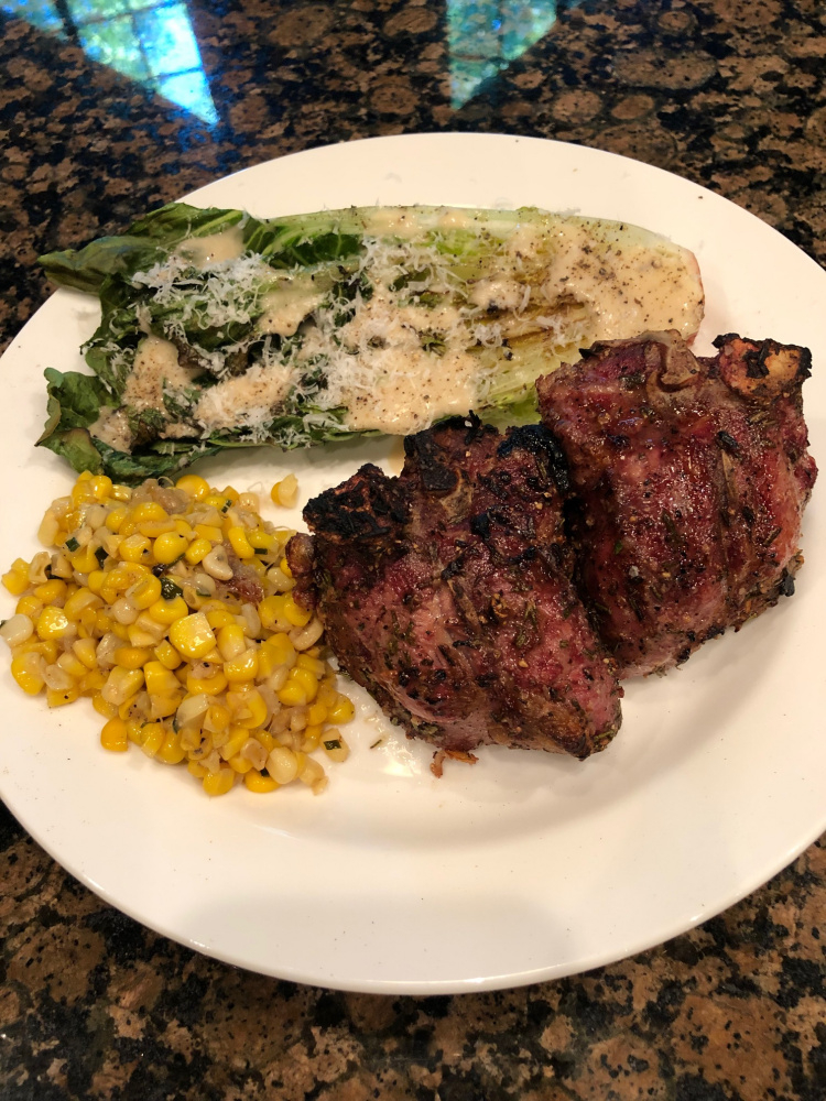 Simple Lamb Loin Chops — Big Green Egg Forum