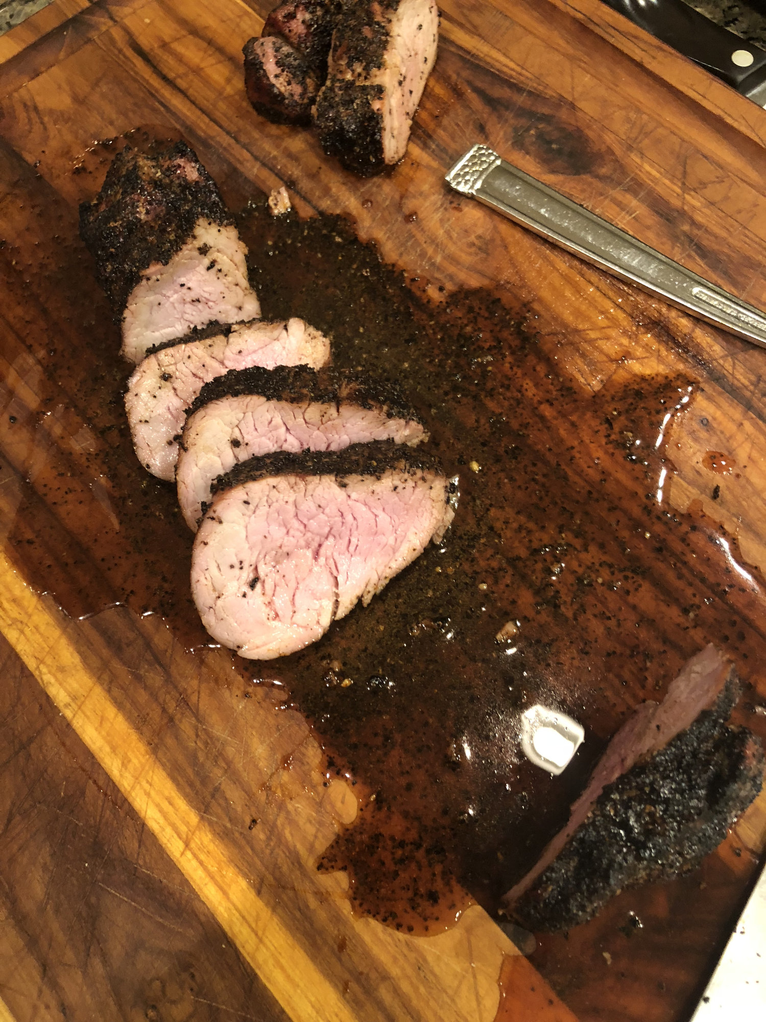 Coffee Rubbed Pork Tenderloin Dinner — Big Green Egg Forum