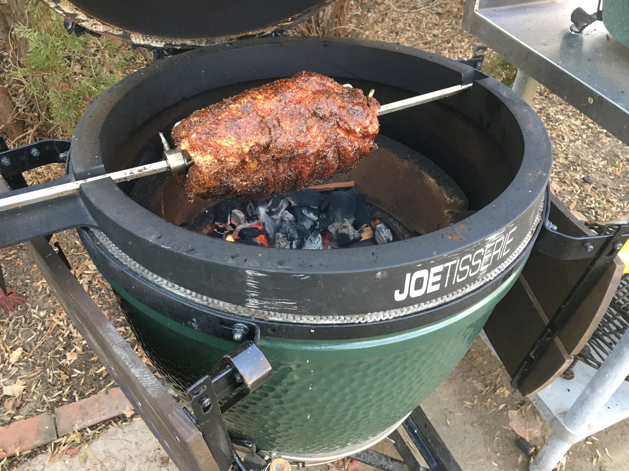 JoeTisserie Rotisserie System — Big Green Egg Forum