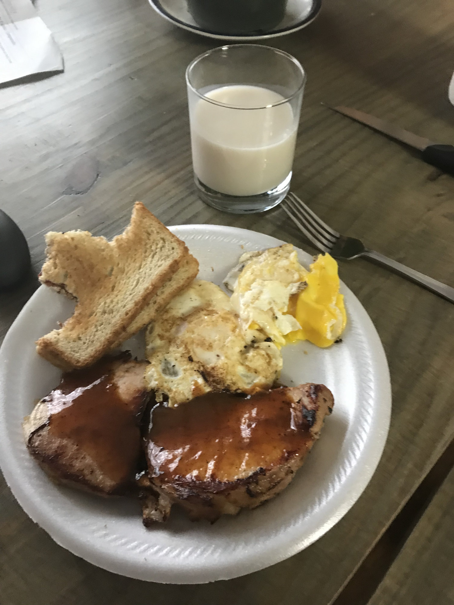 Breakfast to challenge your heart — Big Green Egg EGGhead Forum The