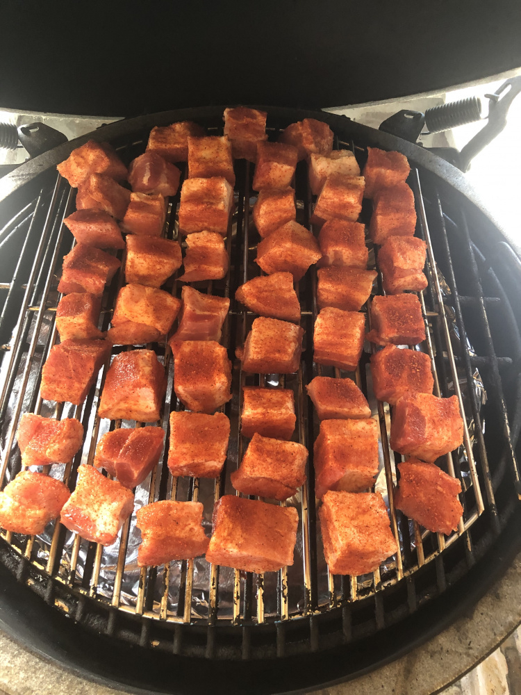 Pork Belly Burnt Ends — Big Green Egg Forum