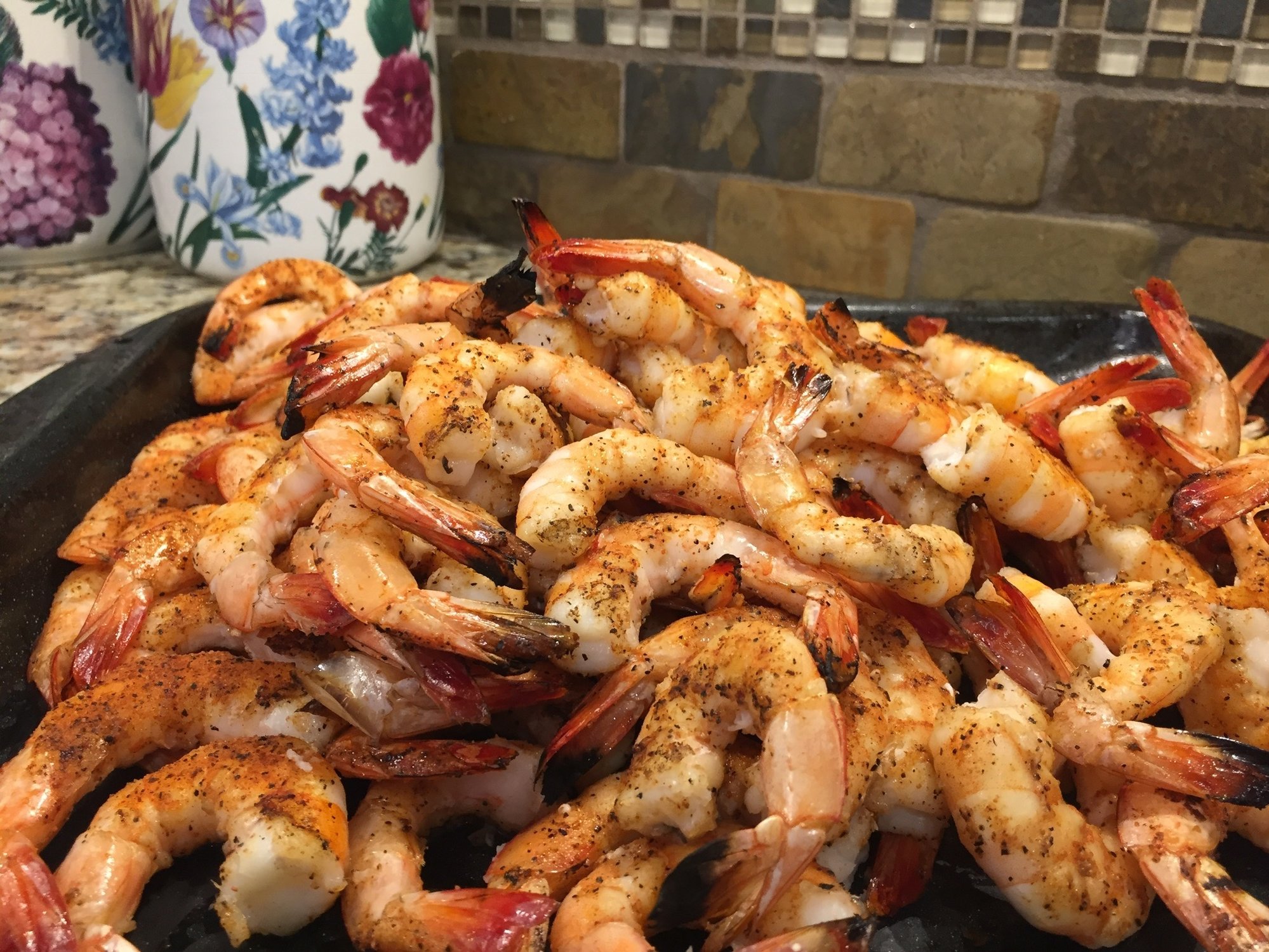 BBQ Shrimp — Big Green Egg EGGhead Forum The Ultimate Cooking