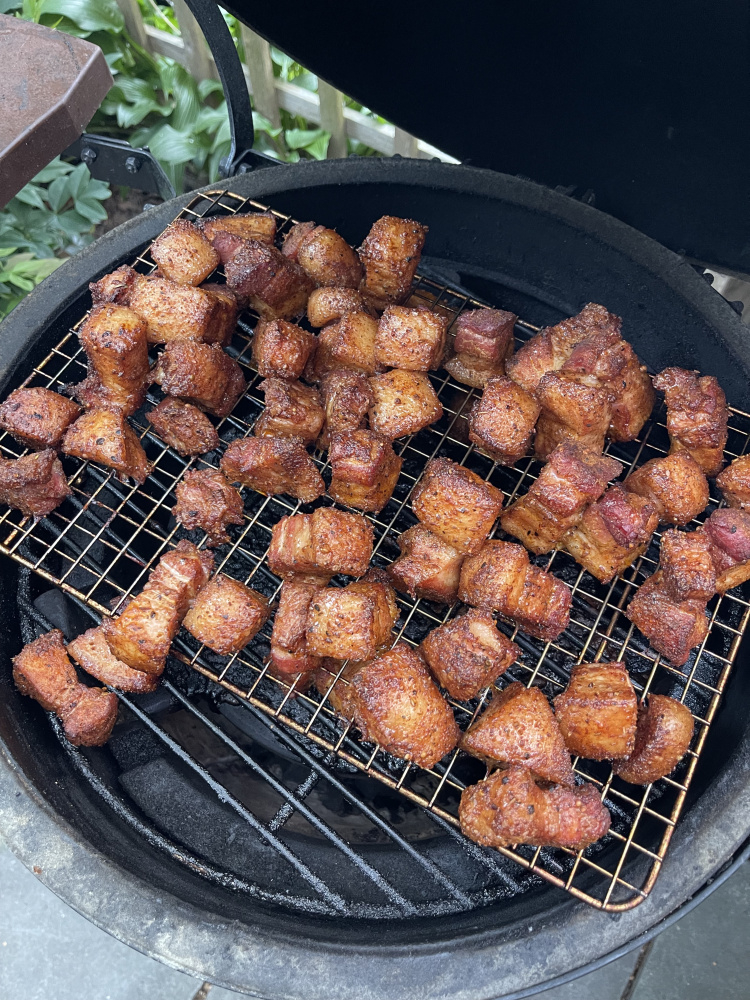 Pork Belly Burnt Ends — Big Green Egg Forum