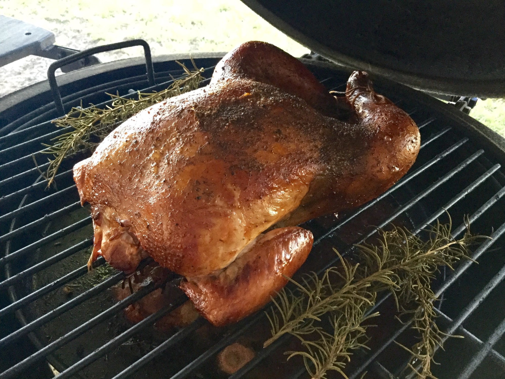 My first low & slow chicken — Big Green Egg Forum