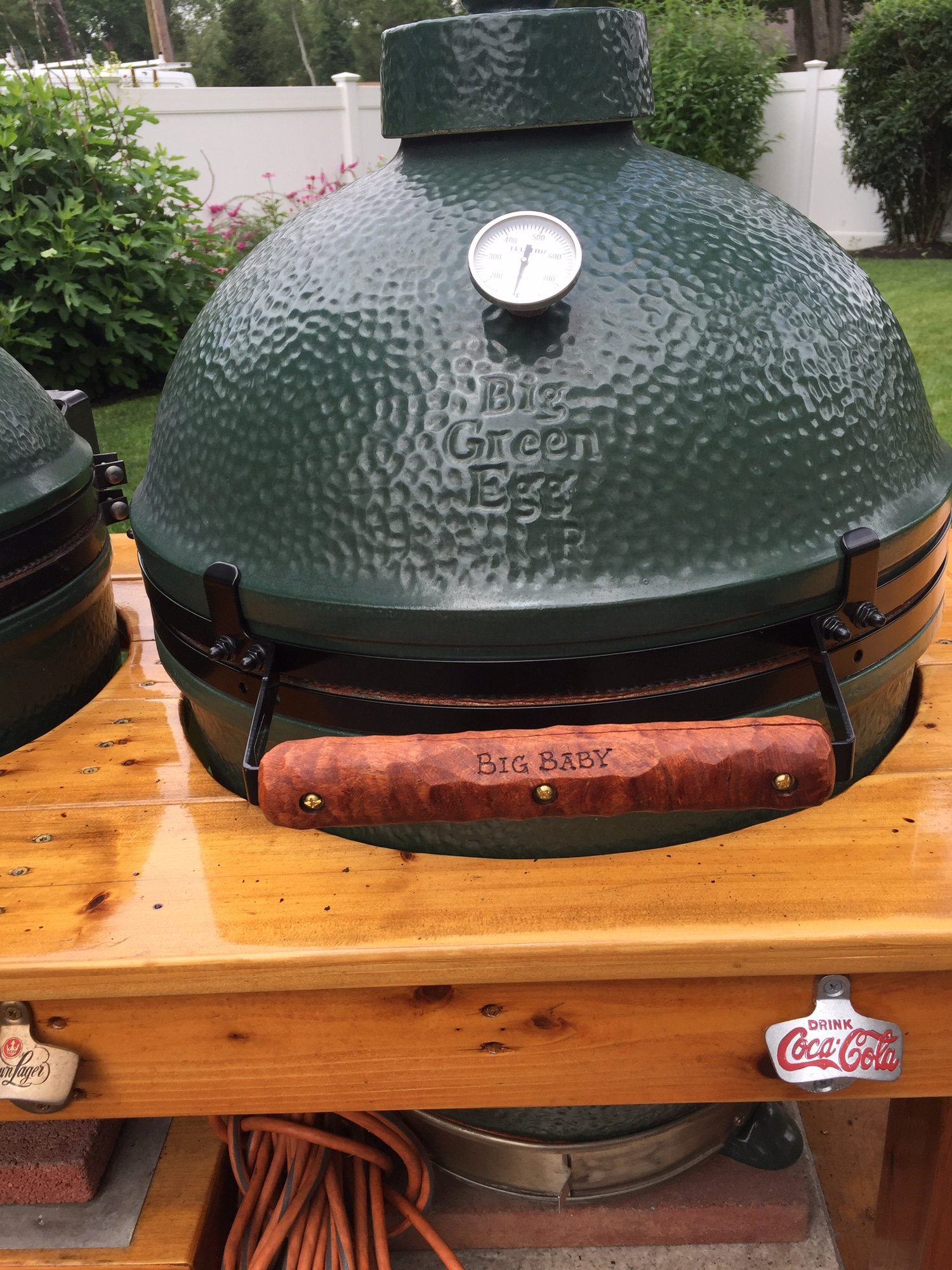 Custom Wooden Handles — Big Green Egg EGGhead Forum The Ultimate