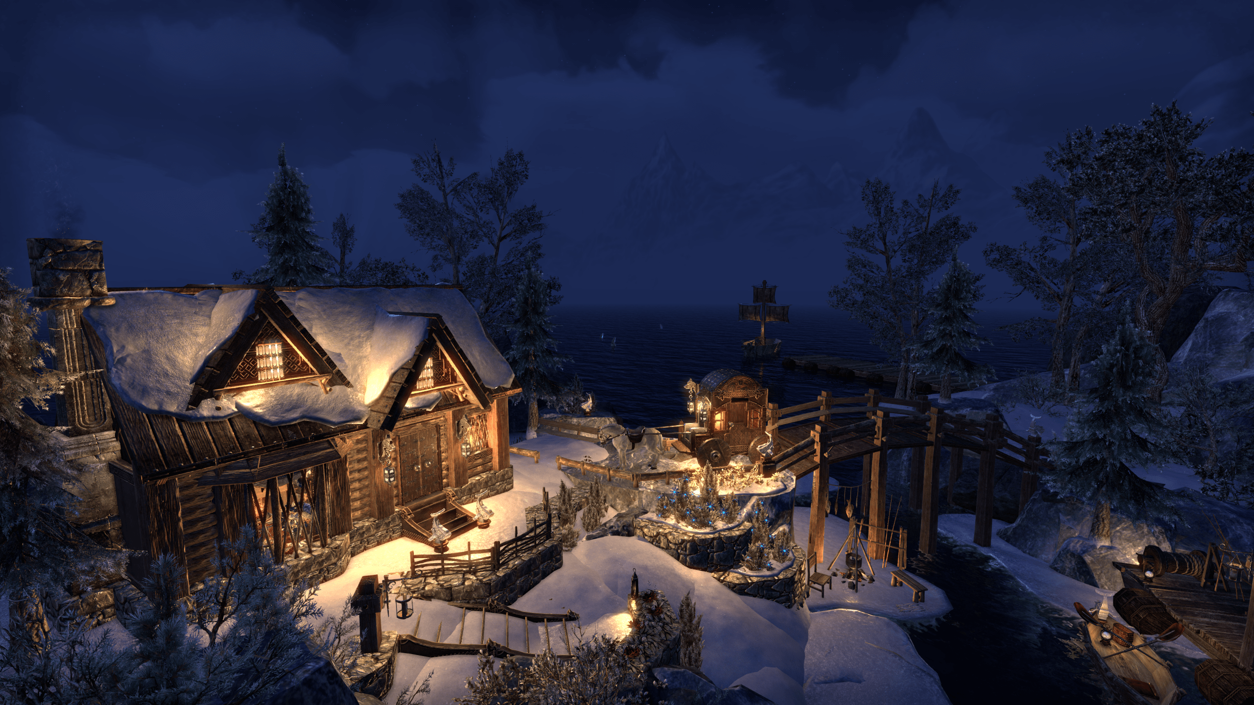 Chryseia's Castlescape Mural and Other Mini Challenge and Contest Homes