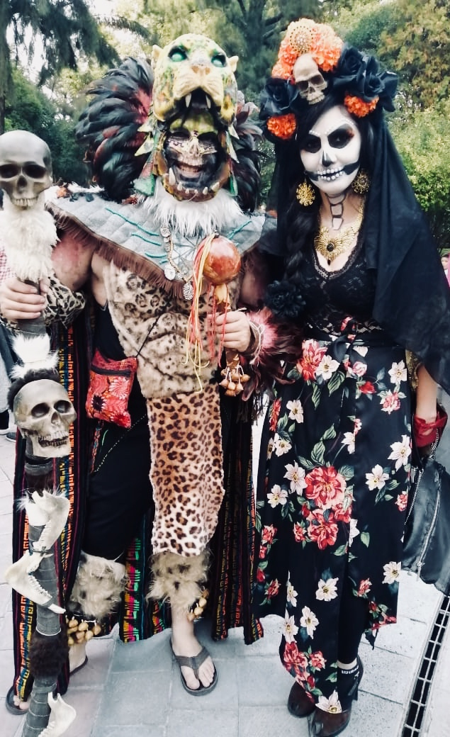 Jaguar aztec warrior (Día de los muertos) — Stan Winston School of