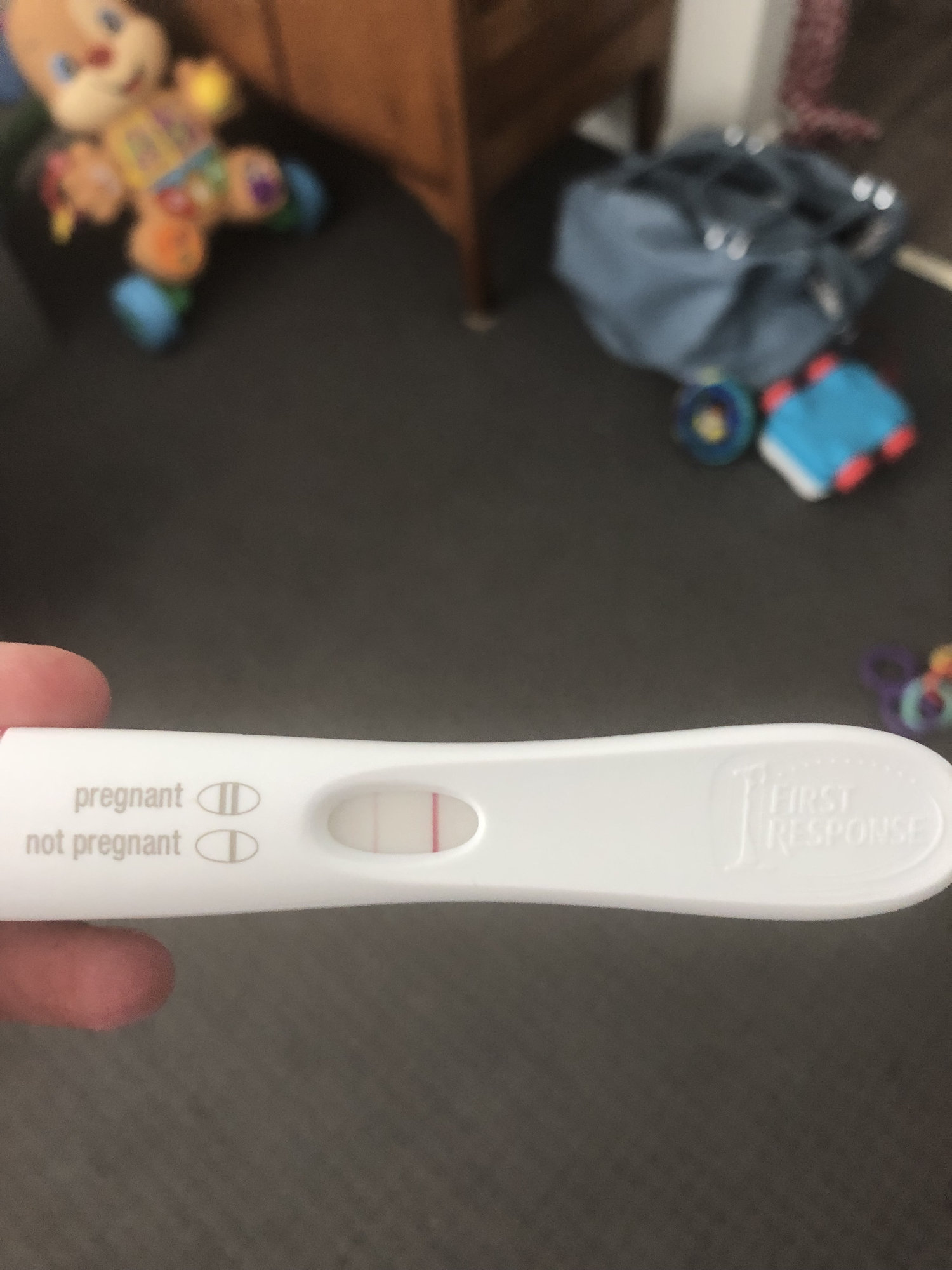 What does a positive pregnancy test really look like