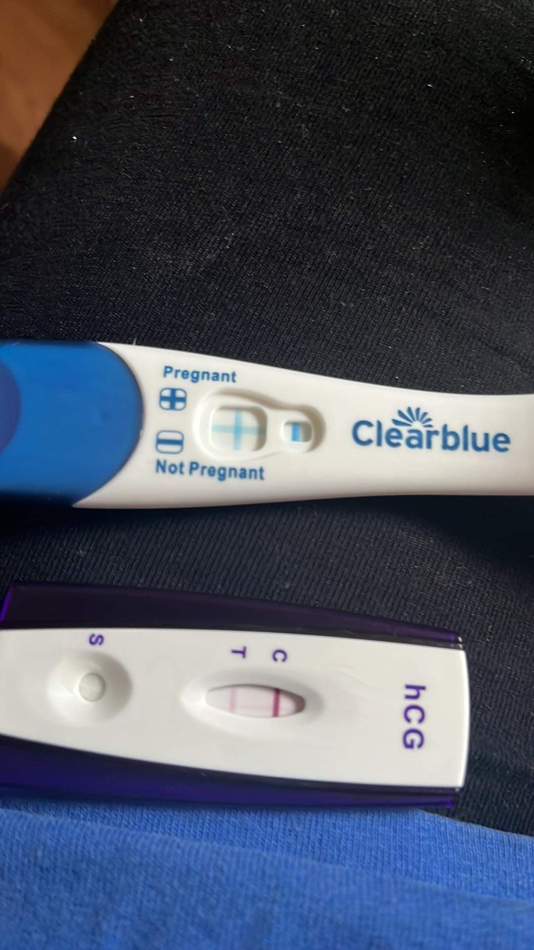 Negative blood test, super positive urine test — The Bump