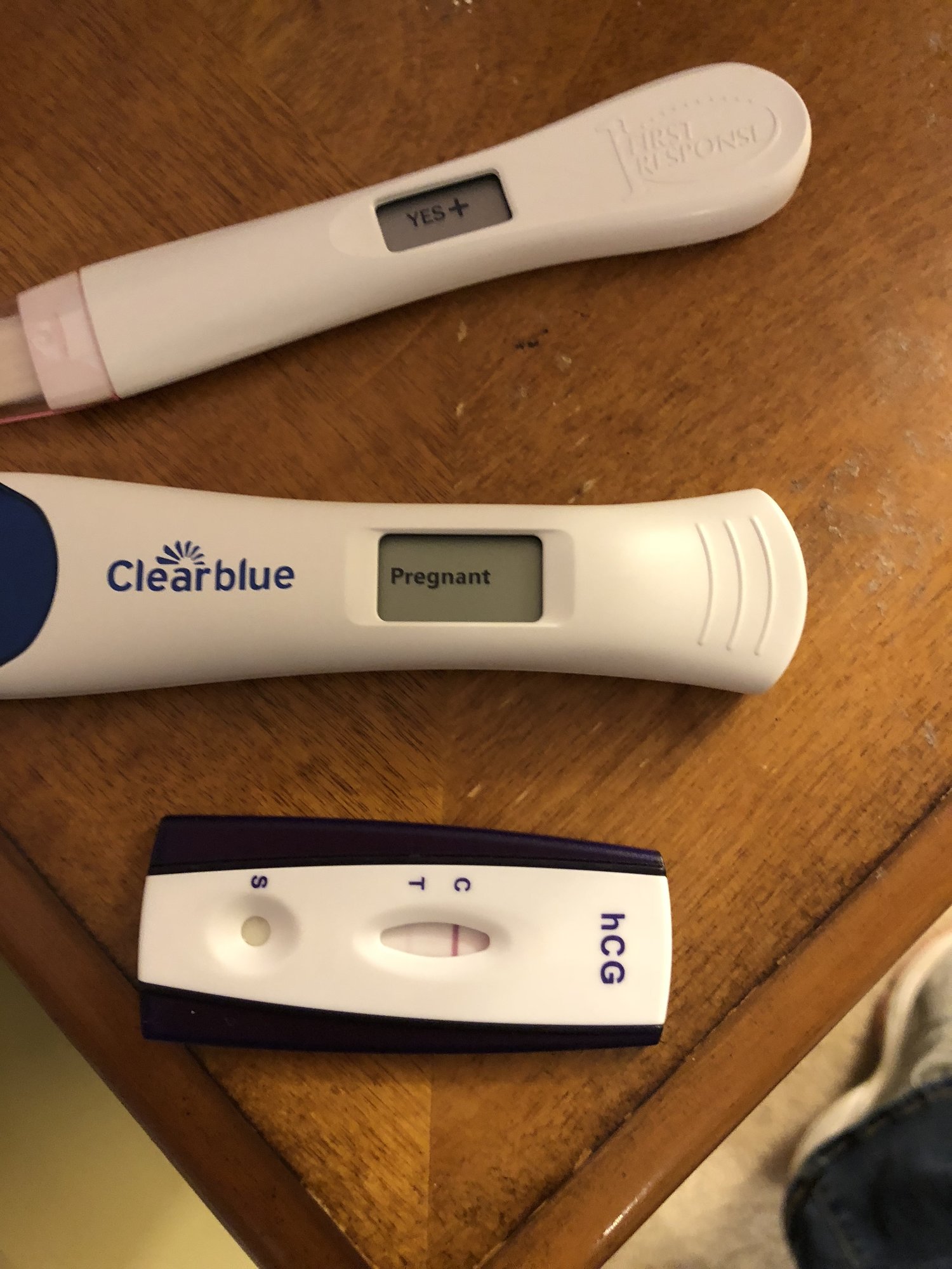 What does a positive pregnancy test really look like
