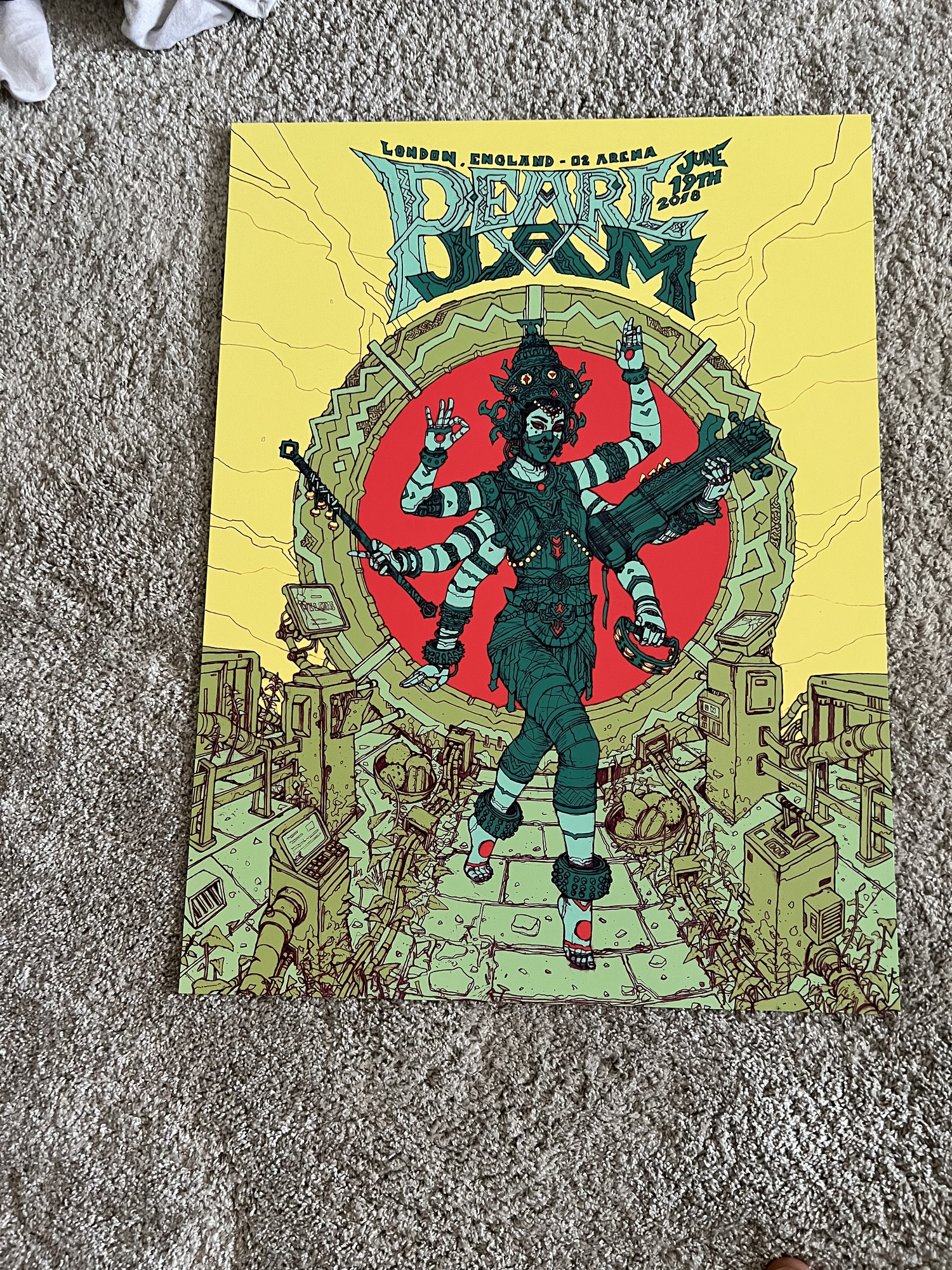 UK Tour posters for sale all reduced — Pearl Jam Community