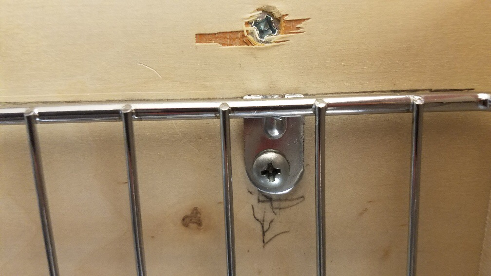 Back Shelf Lid Stay Holds Lid Up, Easy Down