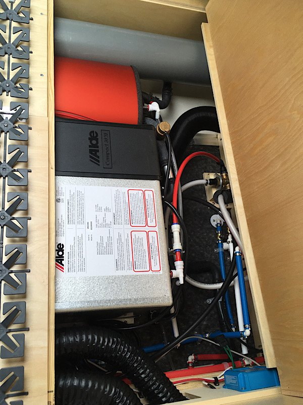 Alde TB 400 (2019) not circulating heat