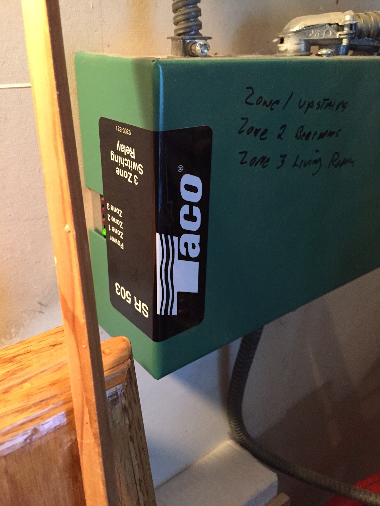 Adding indirect water heater, wiring relay — Heating Help: The Wall