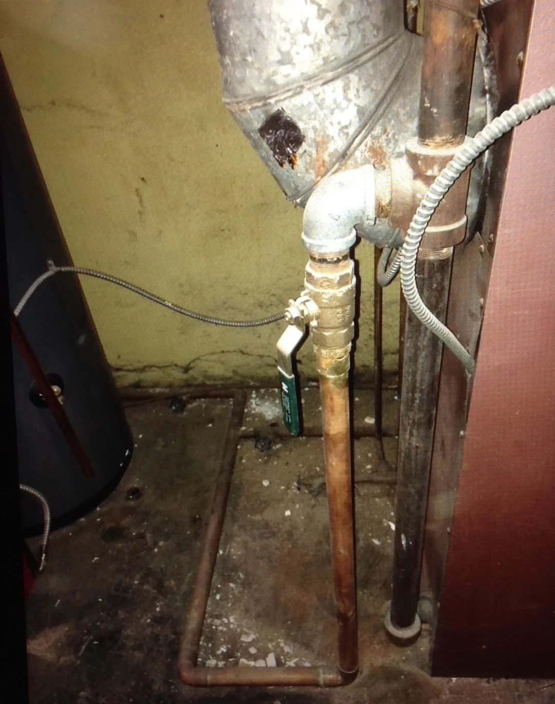 Mud Leg — Heating Help The Wall