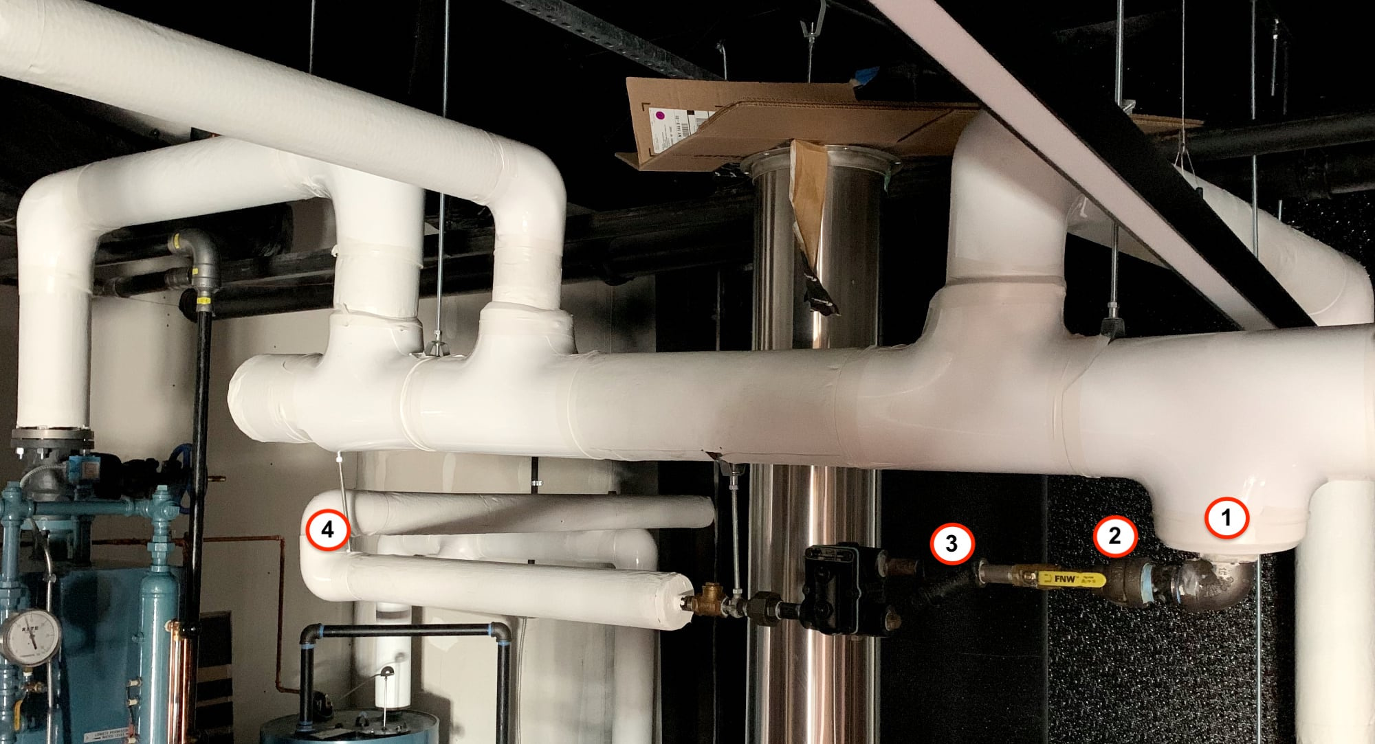 The case of why are the pipes banging, this Fridays case. — Heating