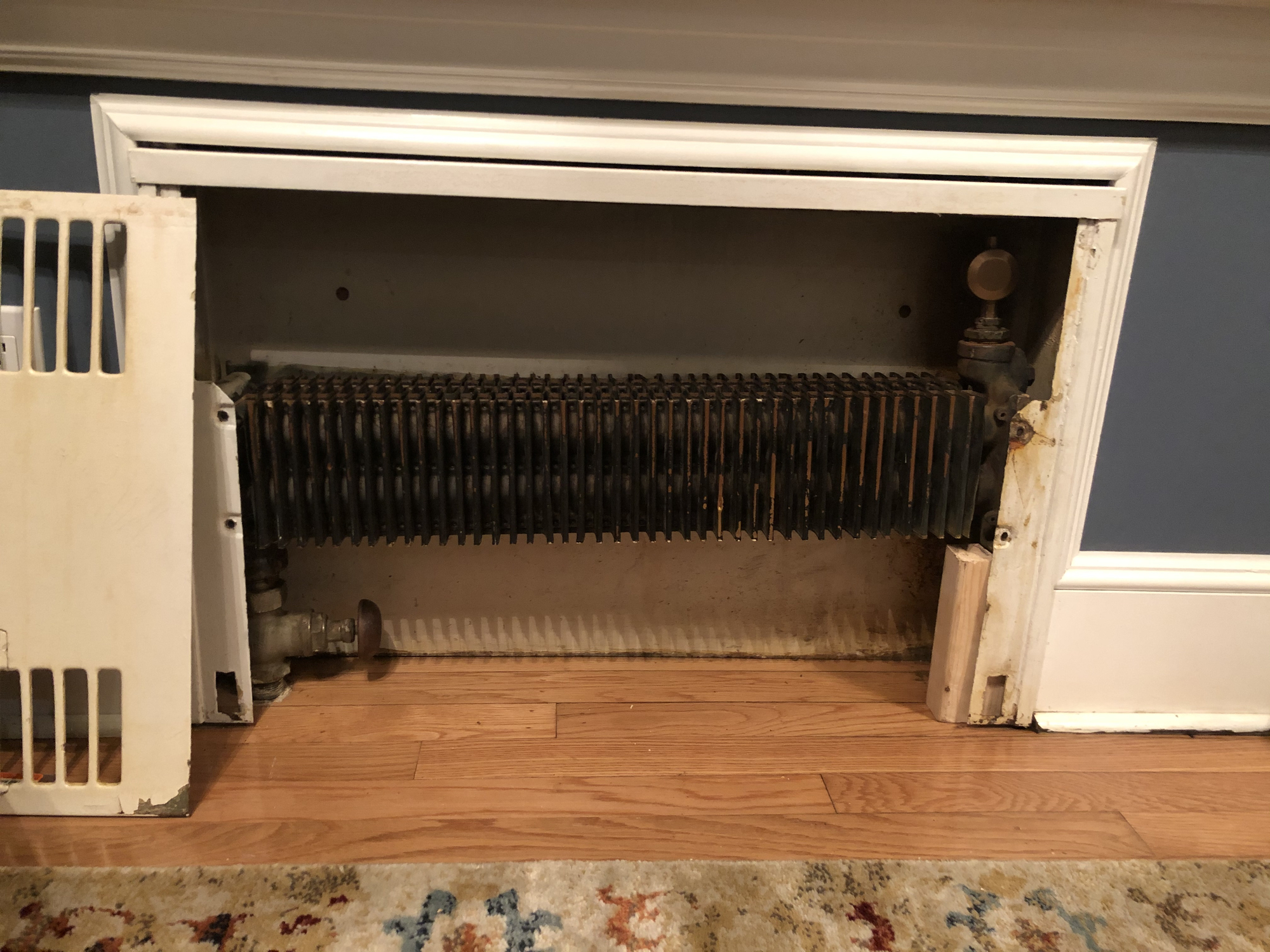 Steam Radiator Spewing Water — Heating Help The Wall