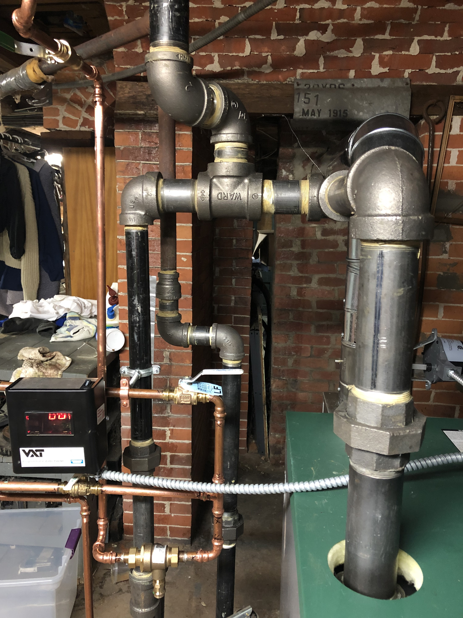 Thermostat location? — Heating Help: The Wall