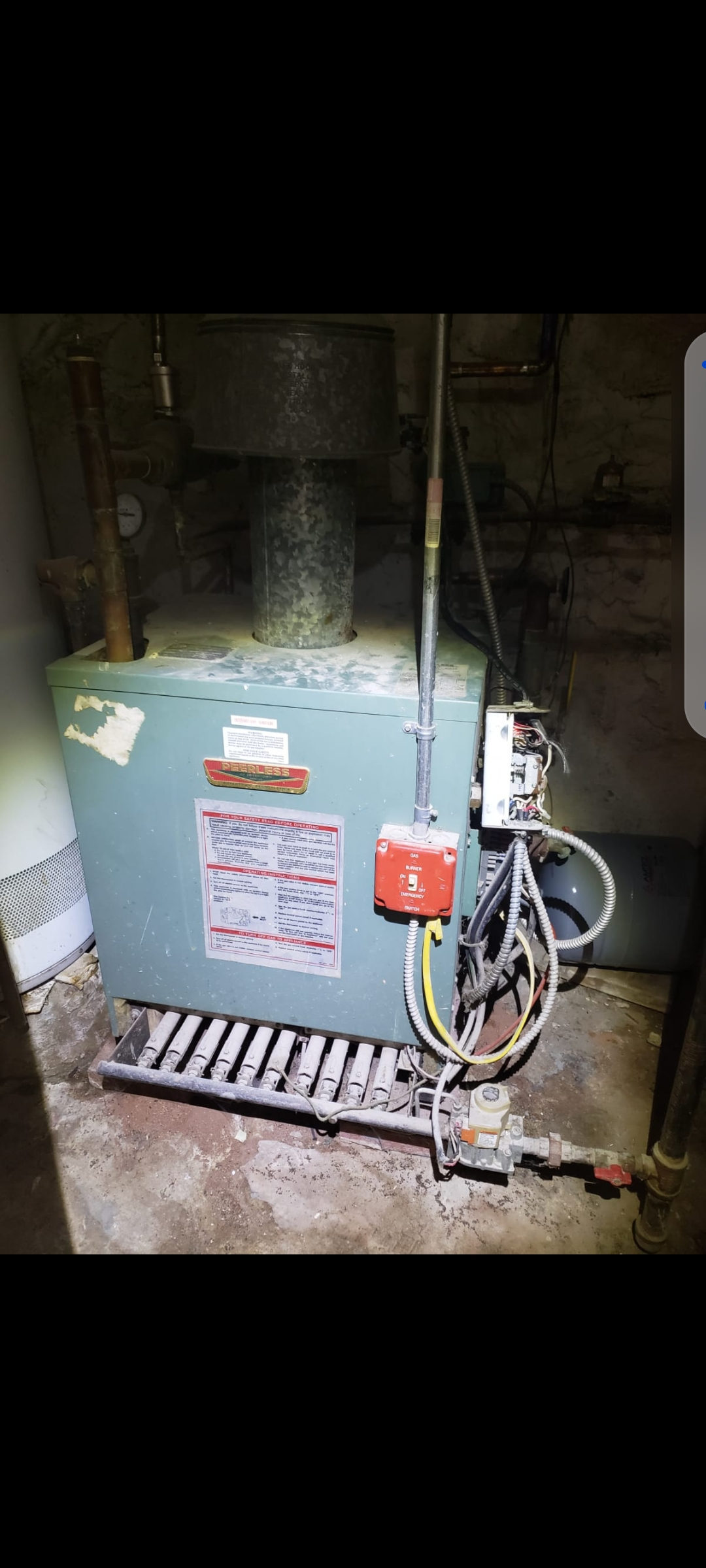 Hot Water Boiler Burning Way Too Much Gas — Heating Help The Wall