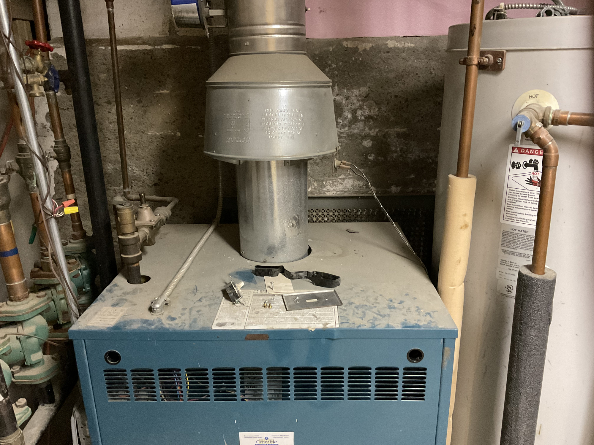 Unable to purge forced hot water line for baseboard — Heating Help The