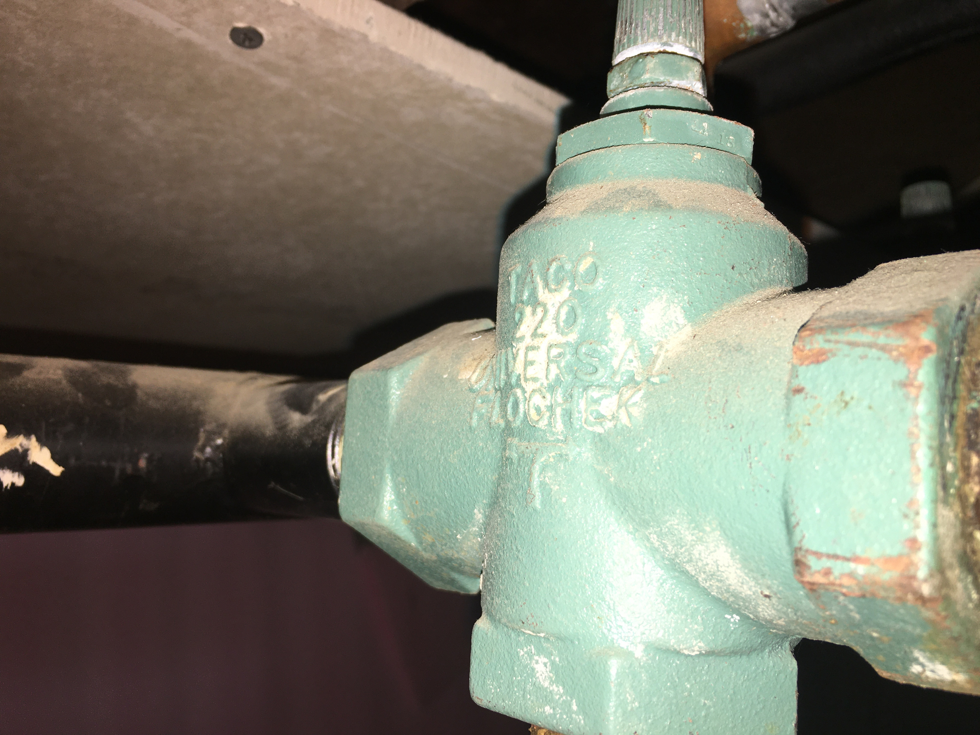 Unable to purge forced hot water line for baseboard — Heating Help The