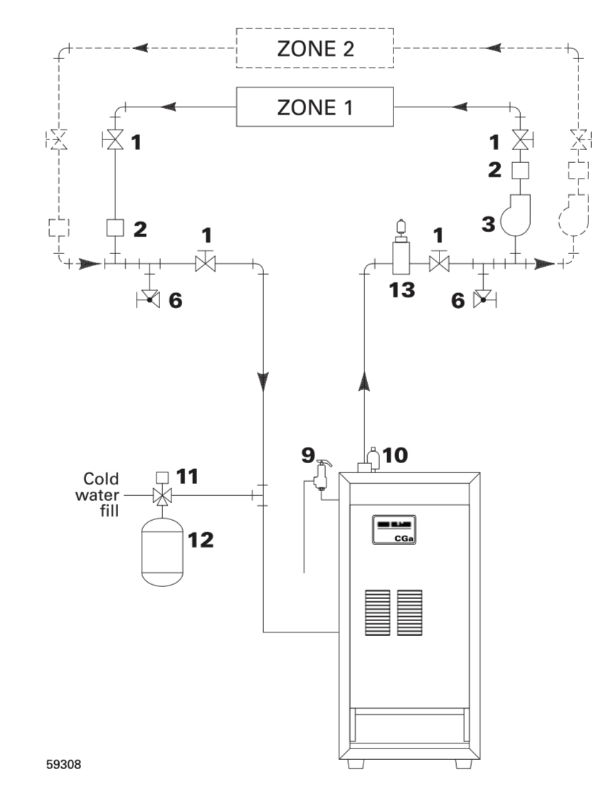 Is two automatic air vents necessary? — Heating Help The Wall