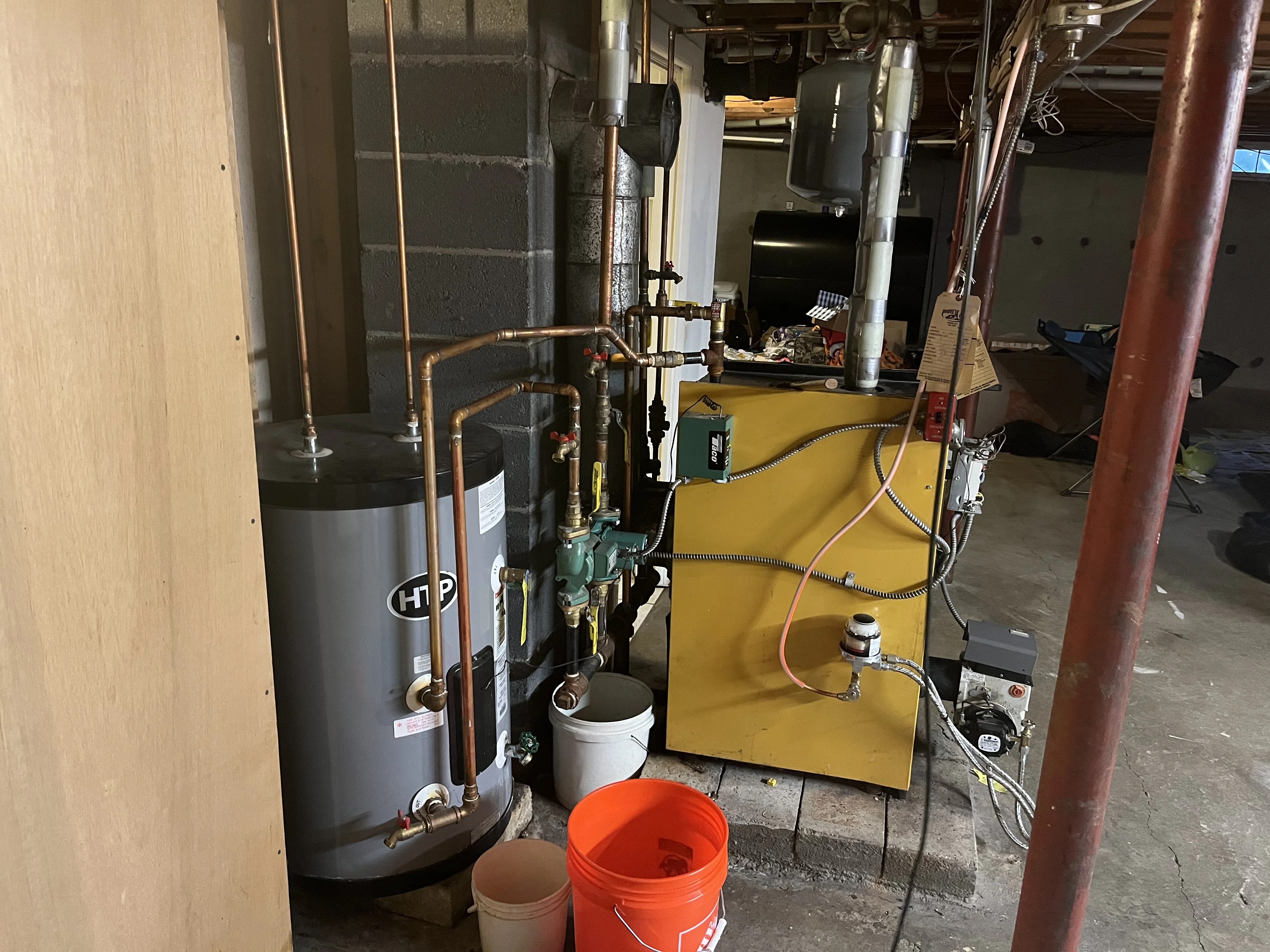 Furnace/hot water heater pressure relief valve leaking — Heating Help
