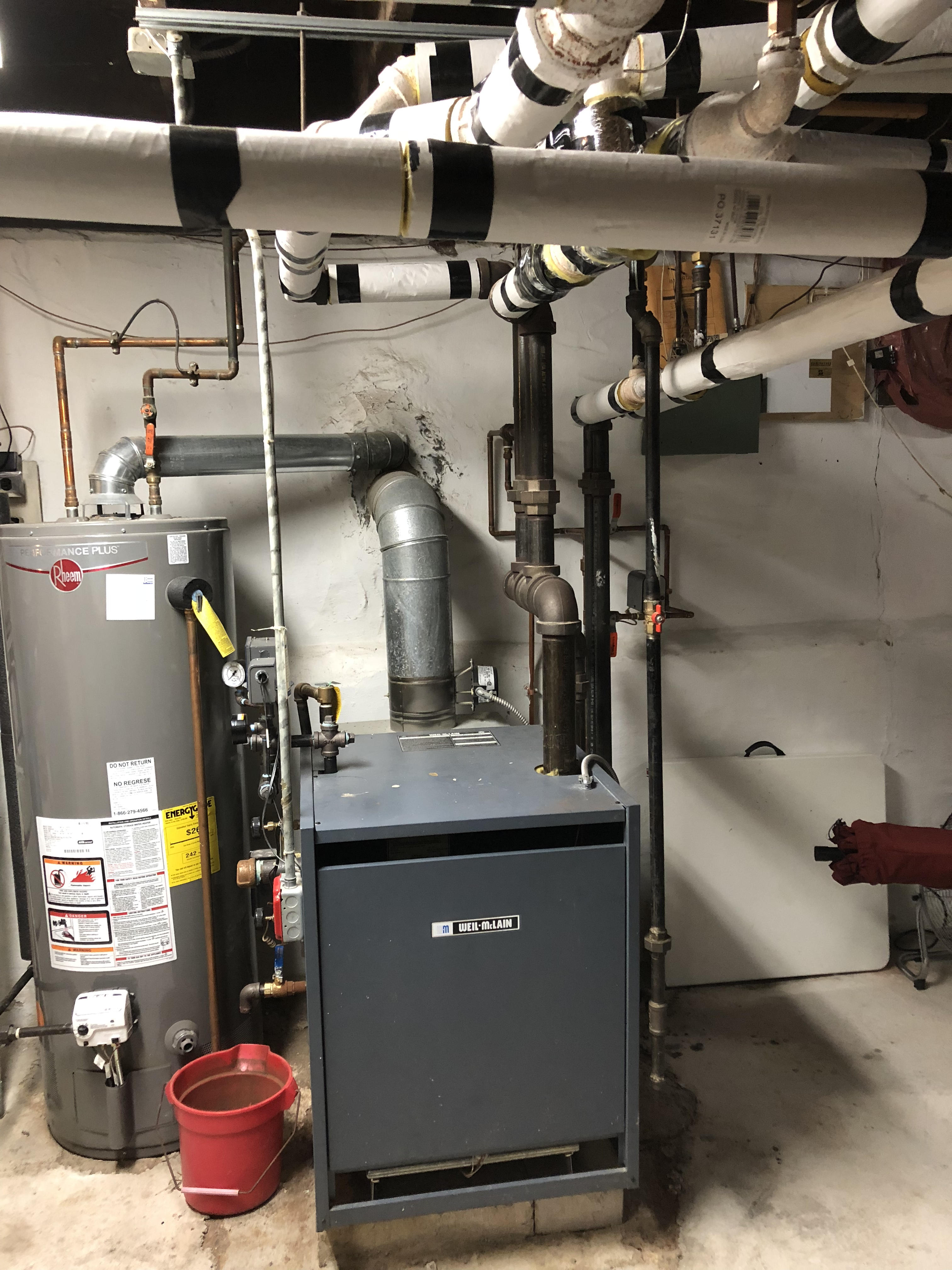 WeilMcLain EG50 (repipe job) — Heating Help The Wall