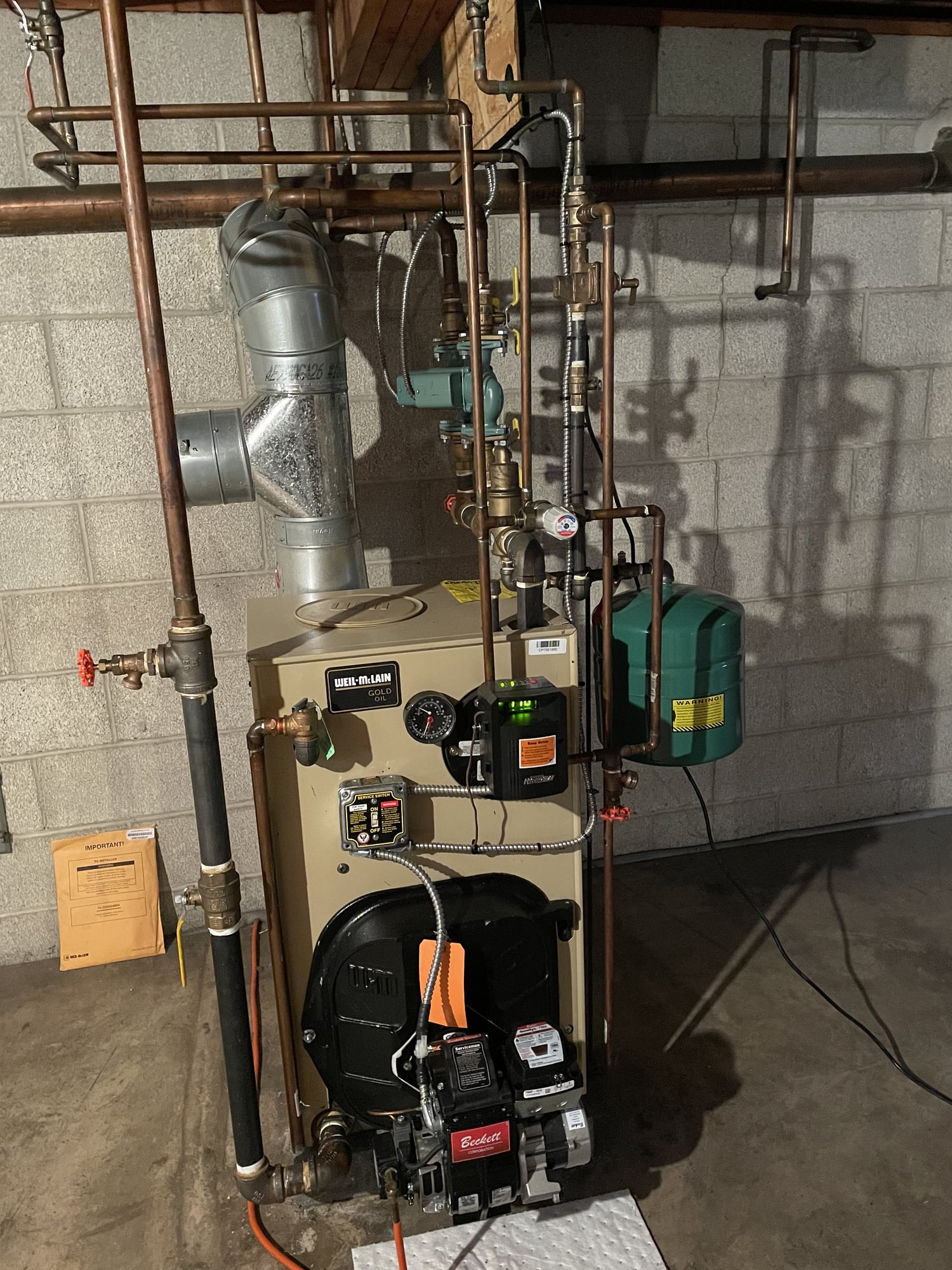 Constant issue with air getting into oil heat system — Heating Help