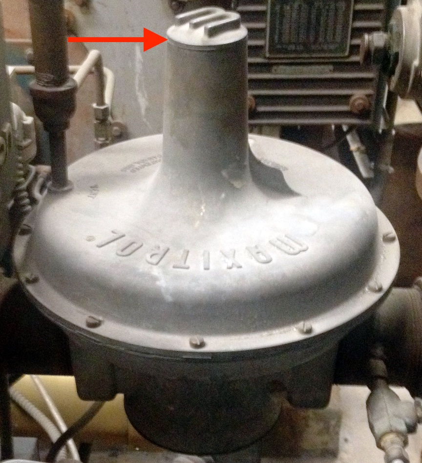 Gas pressure regulator problem — Heating Help The Wall