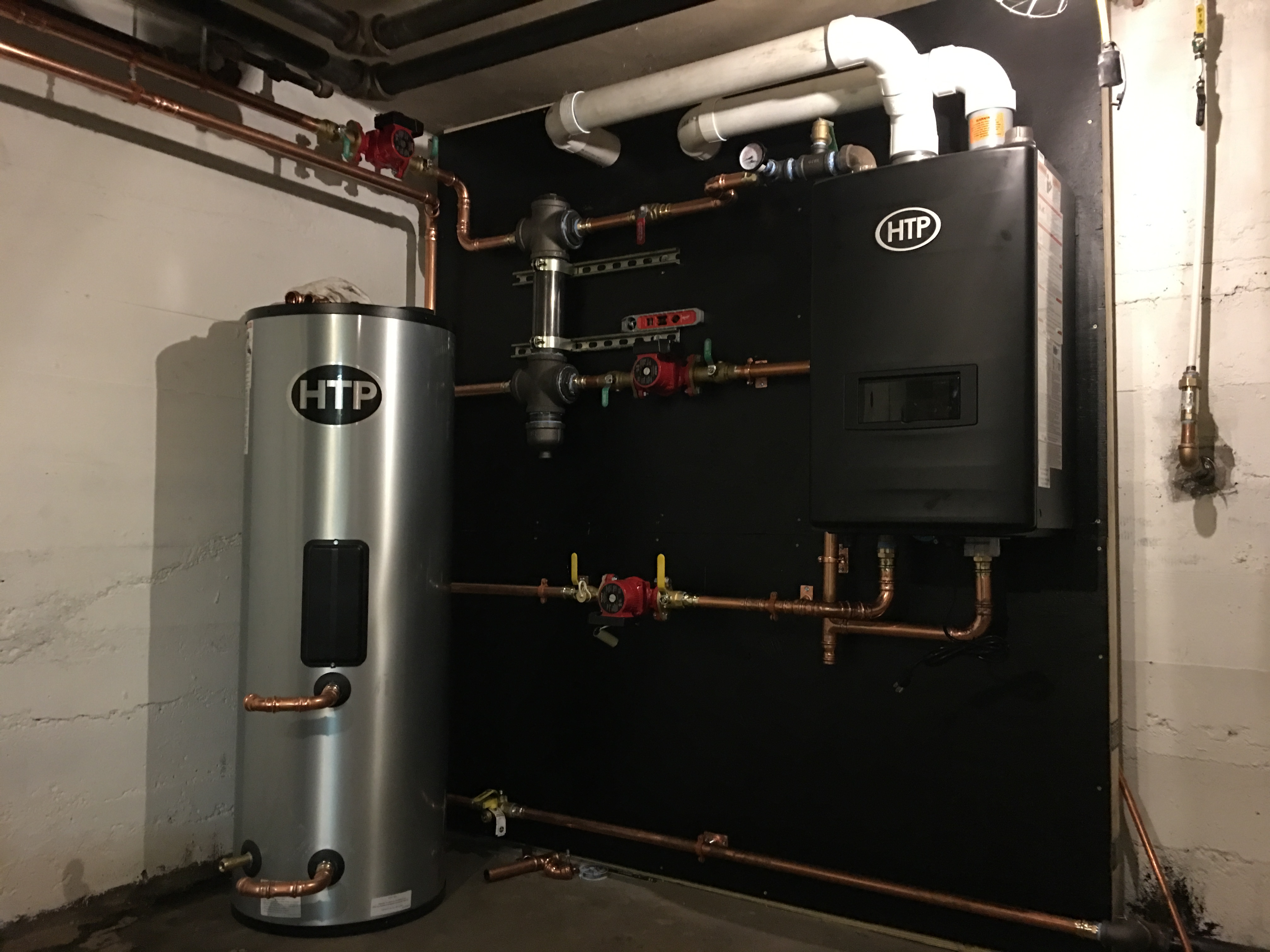 Gravity System Boiler Replacement — Heating Help The Wall