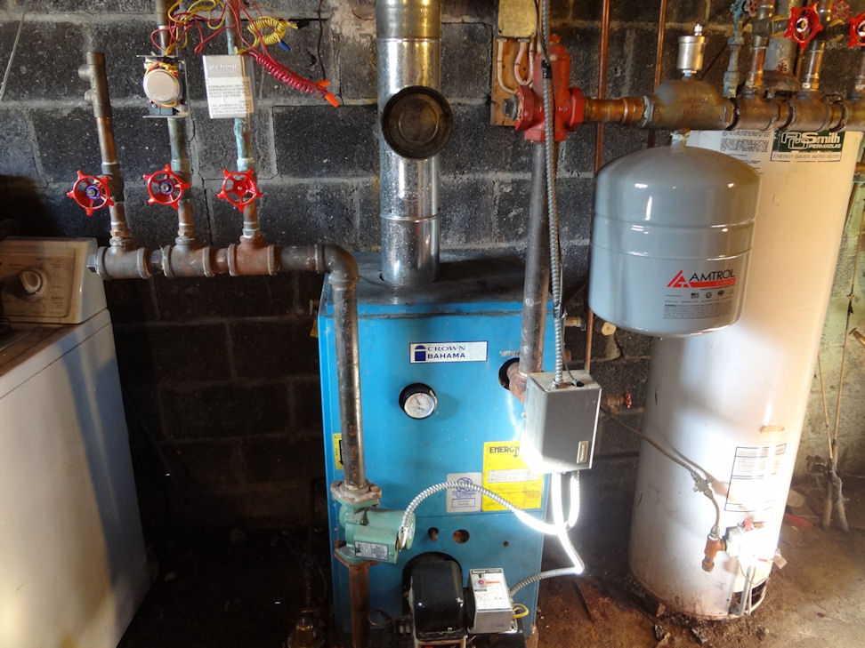 Problem with oil burner (hot water baseboard) — Heating Help The Wall