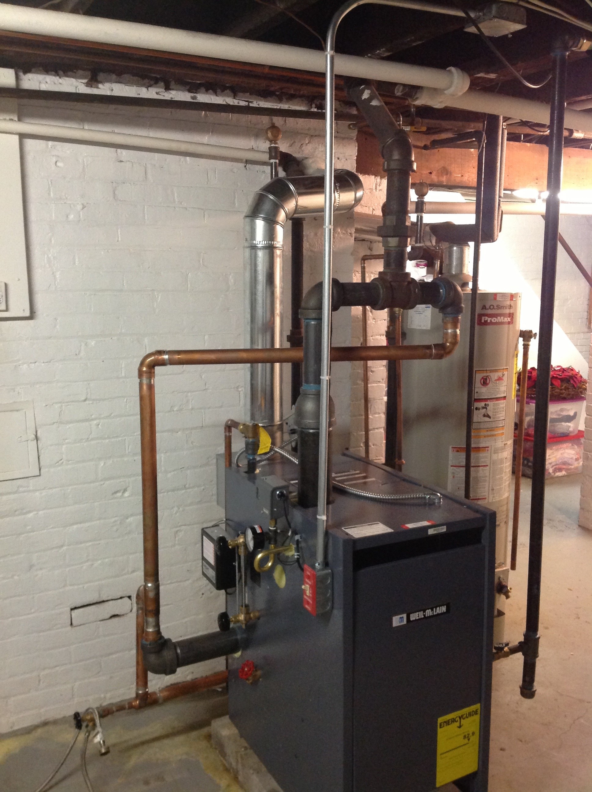 New Boiler Oil Smell from Radiators — Heating Help The Wall