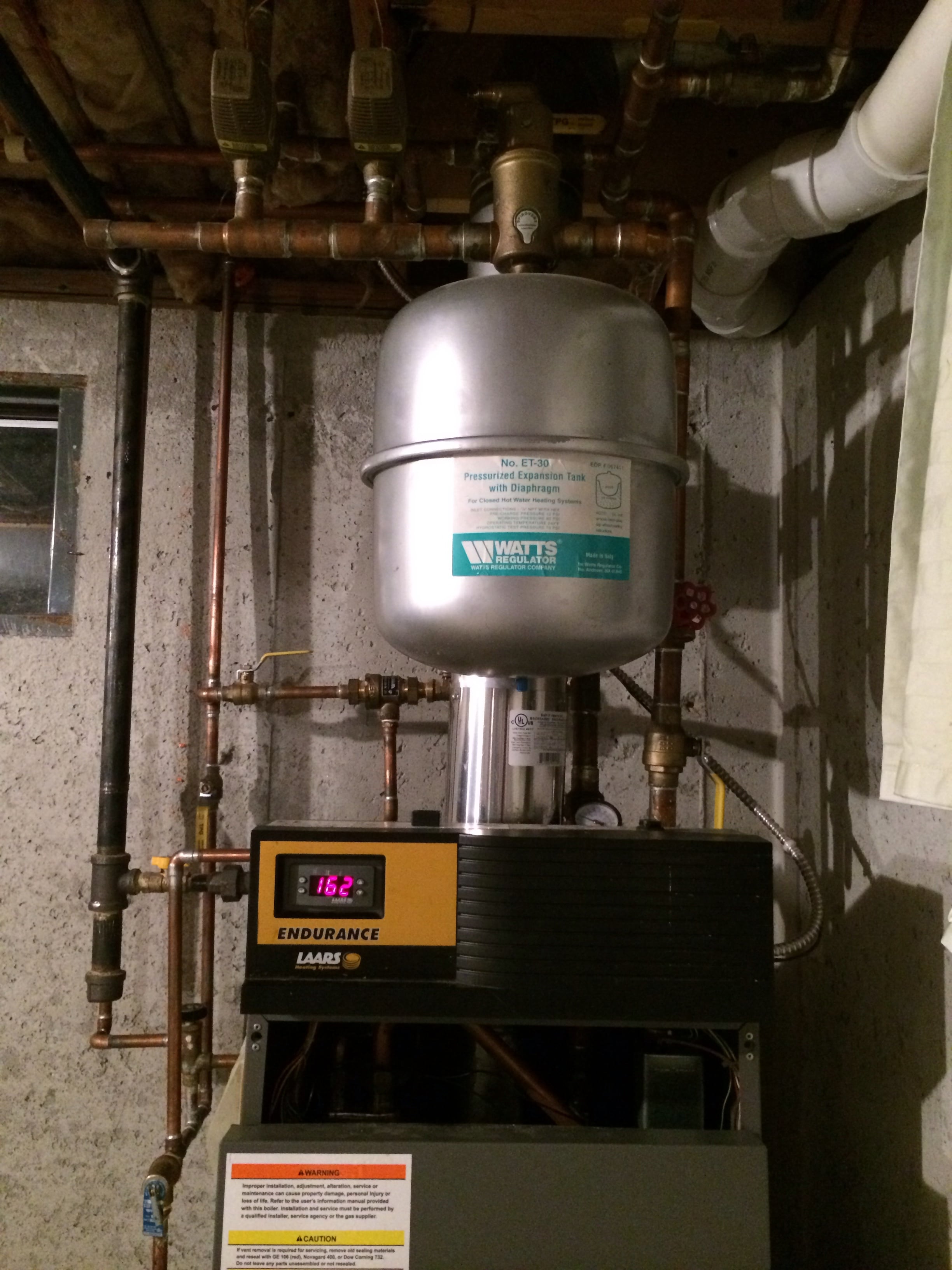 Laars Endurance Help Advice What Next? — Heating Help The Wall