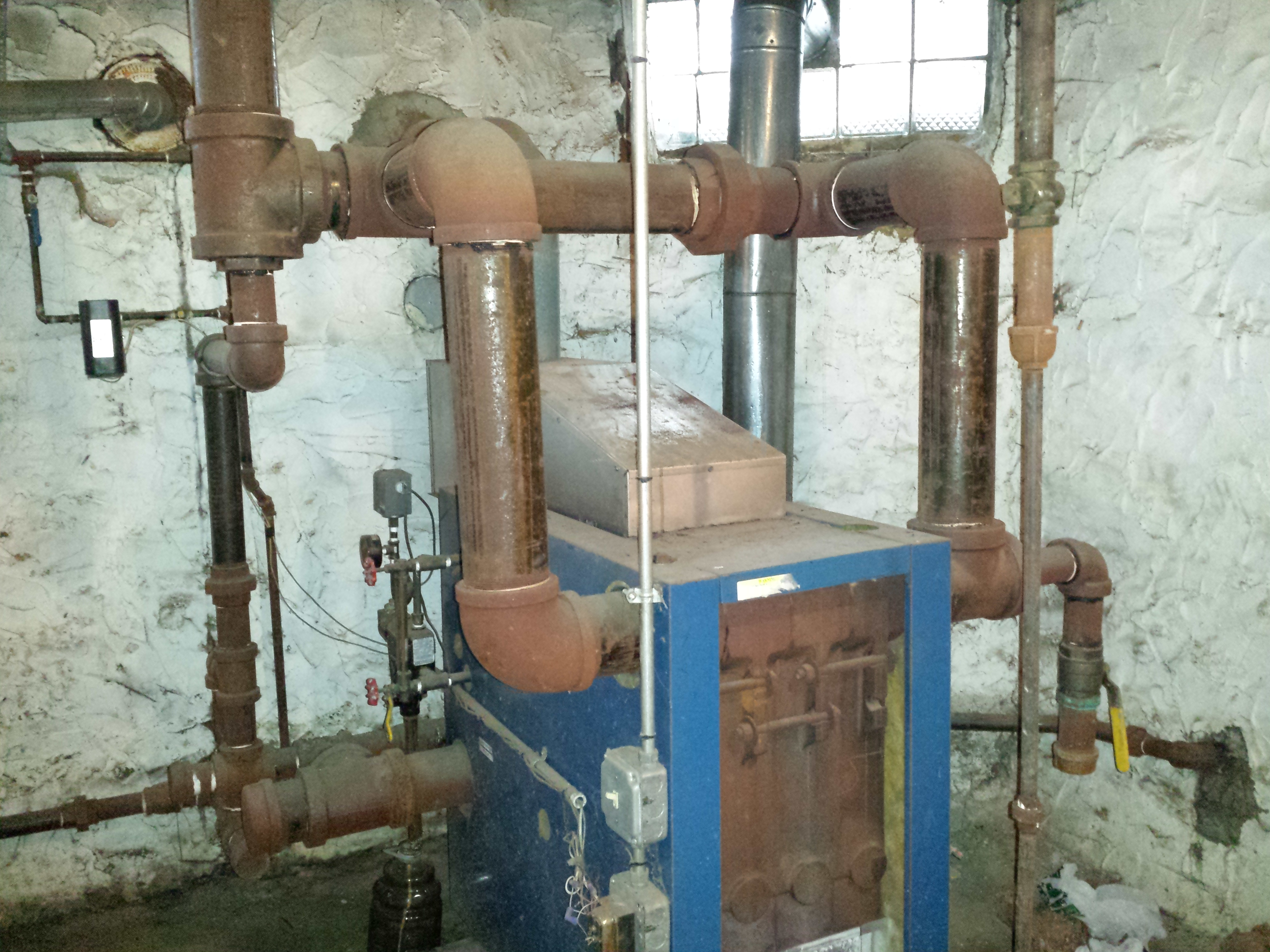 High Humidity/Boiler Leak? — Heating Help The Wall