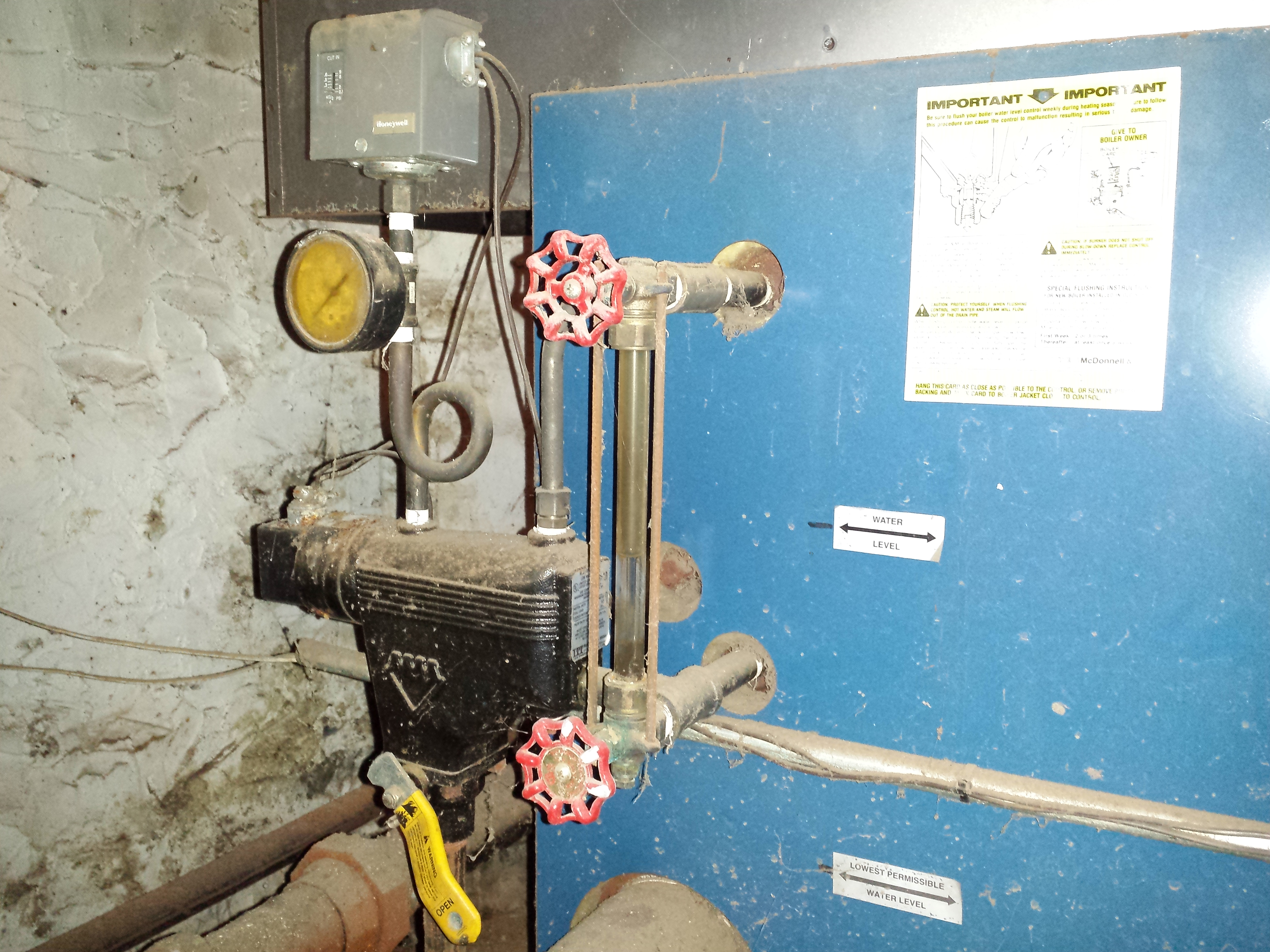 High Humidity/Boiler Leak? — Heating Help The Wall