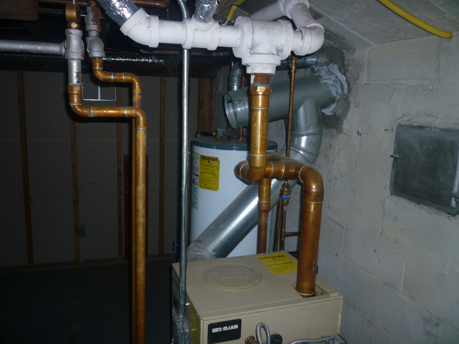 Steam Boiler 2 drains one for Condensate Return? — Heating Help