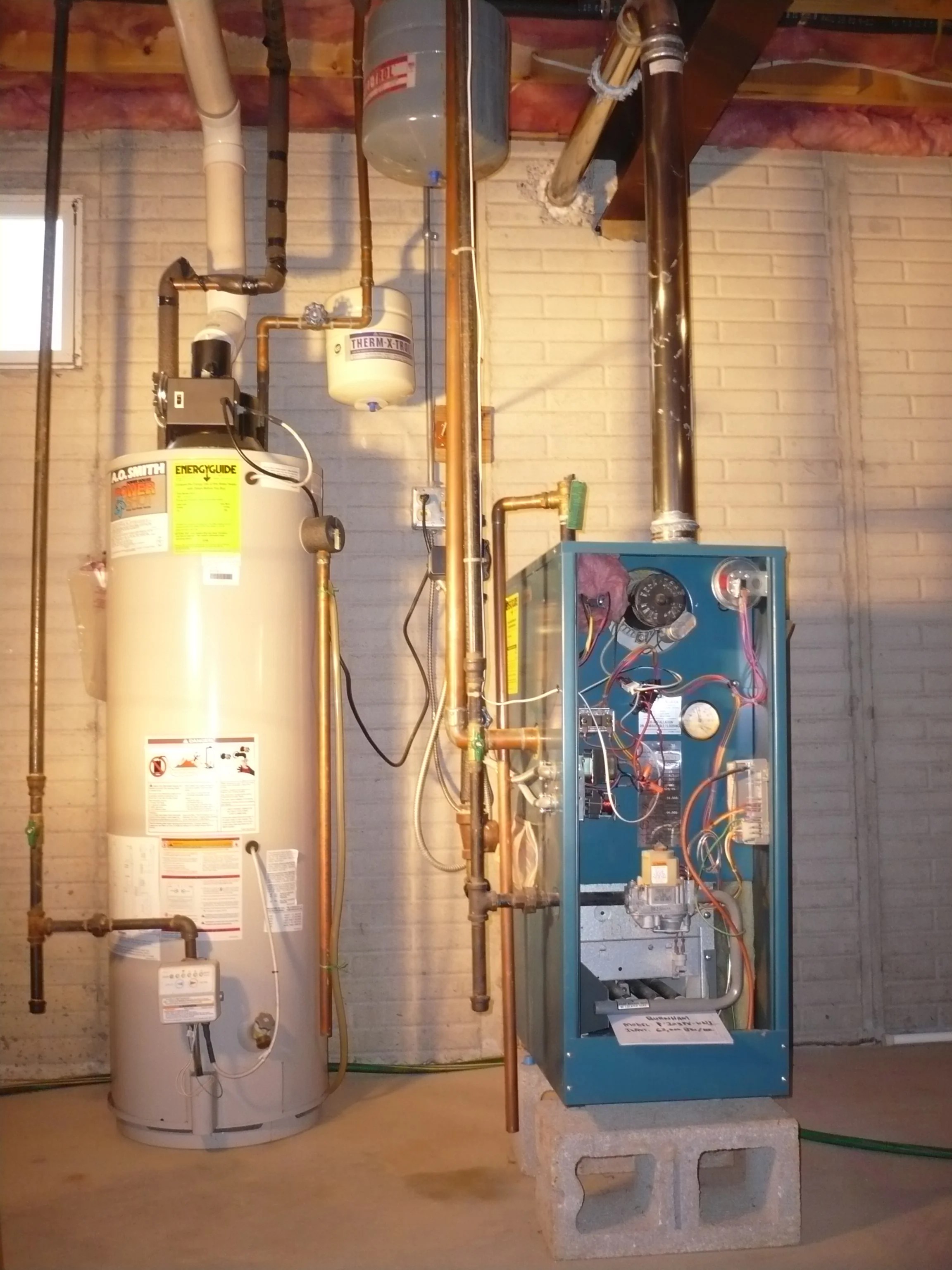 Noise from Boiler and Hot Water Tank — Heating Help The Wall