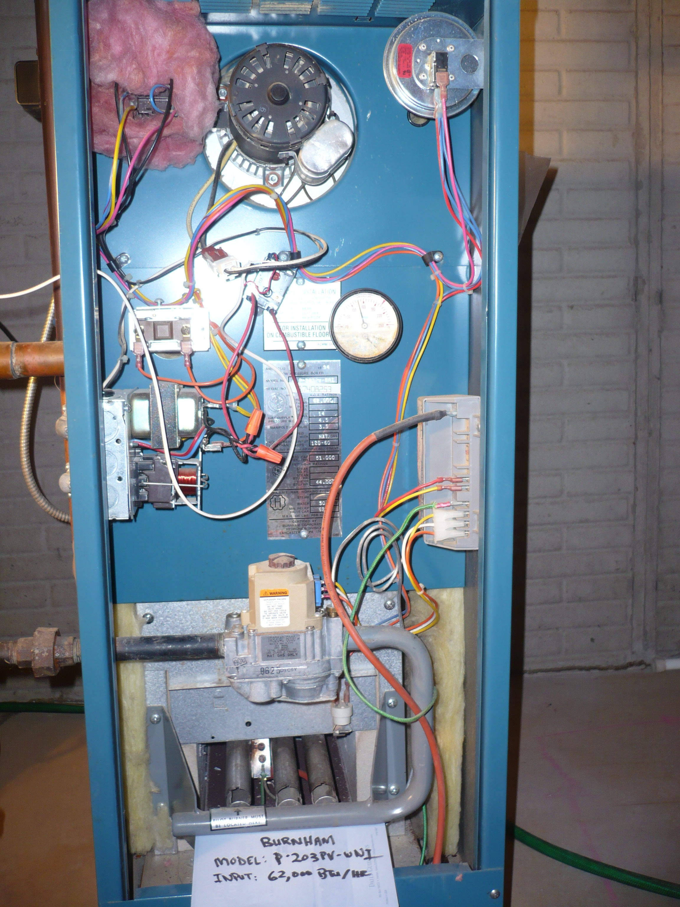 Noise from Boiler and Hot Water Tank — Heating Help The Wall