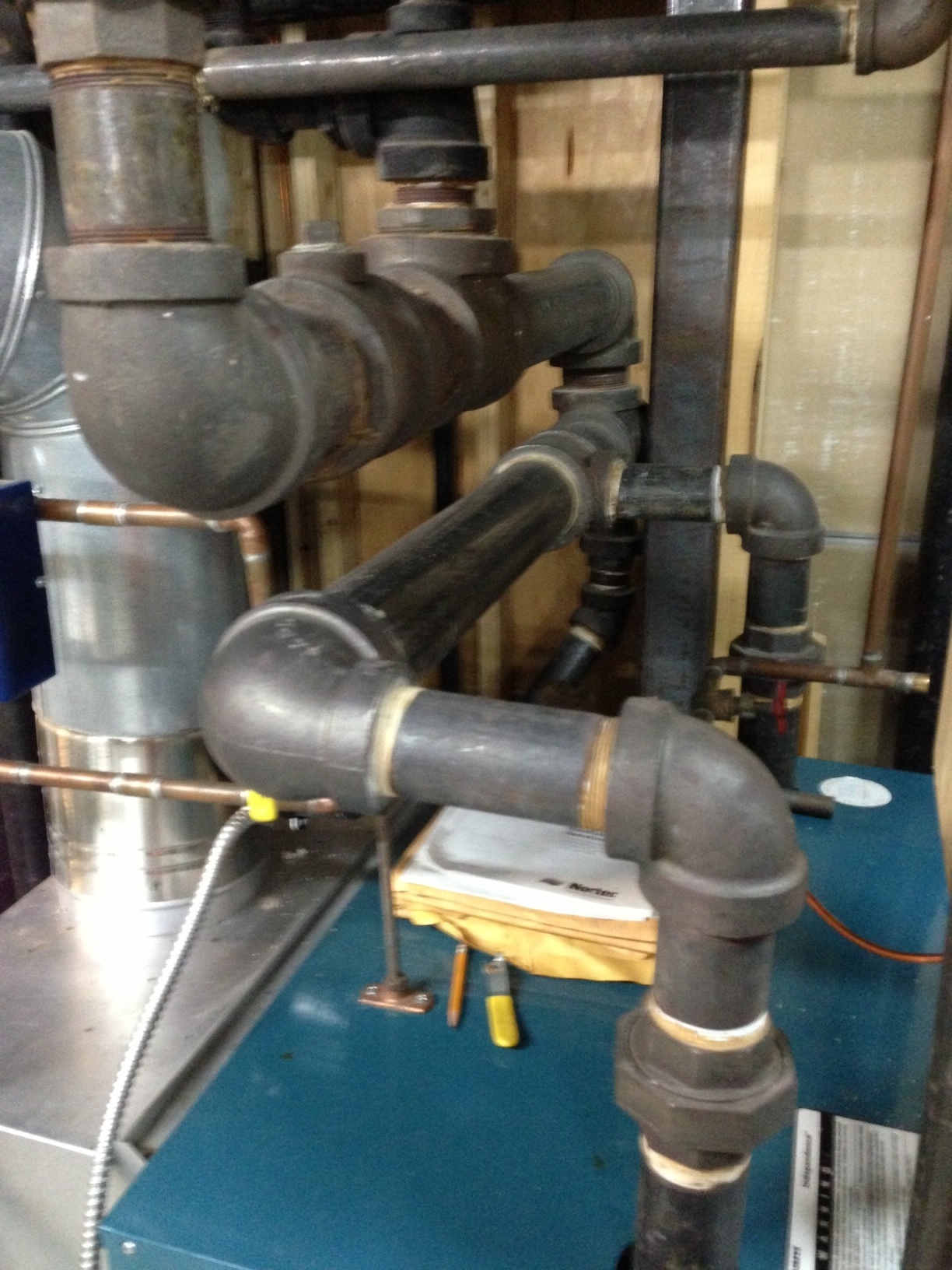 Steam Boiler Makeup Water — Heating Help The Wall