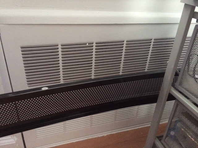In wall baseboard heater making poping, clicking and banging sound