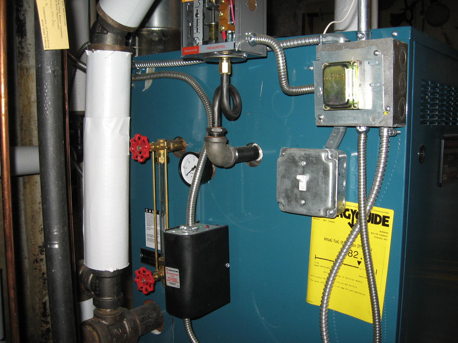 Too hot upstairs after conversion to gasfired steam boiler — Heating