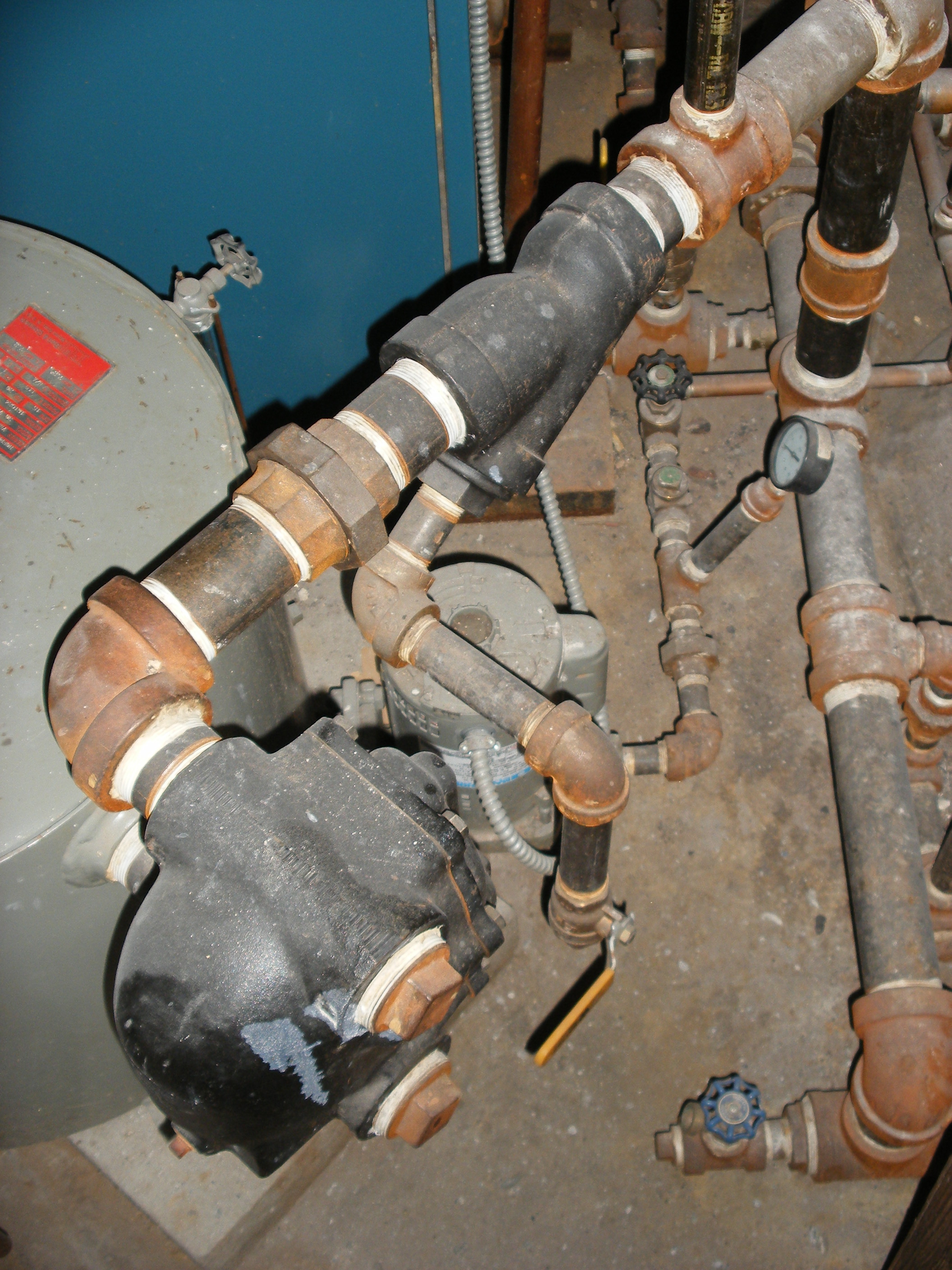 On a condensate pump, and a "Y" strainer.... — Heating Help The Wall