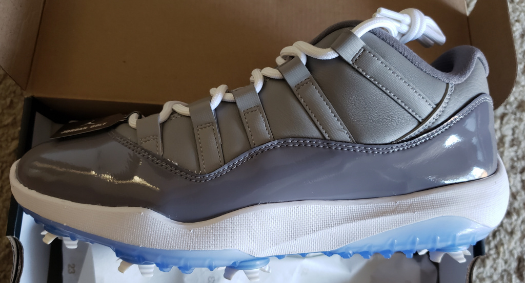 Jordan 11 Golf Shoes Cool Grey Sz 9 Srixon Z 765 4PW Iron Set — GolfWRX