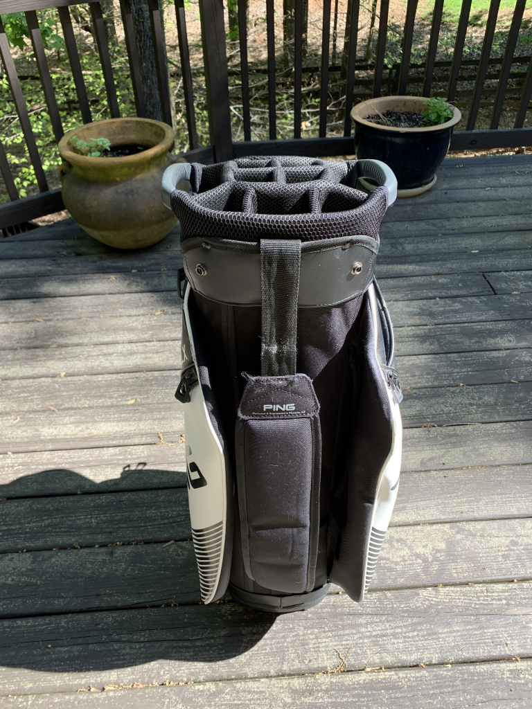 PING DLX CART BAG WHITE — GolfWRX