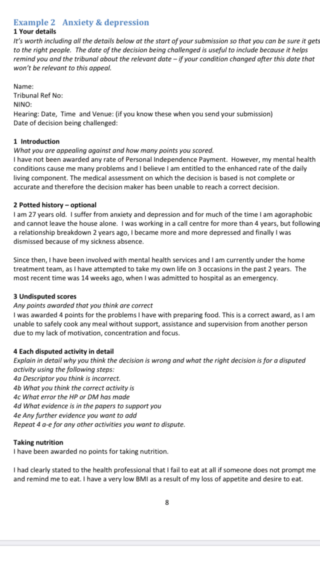 MR for PIP — Scope Disability forum